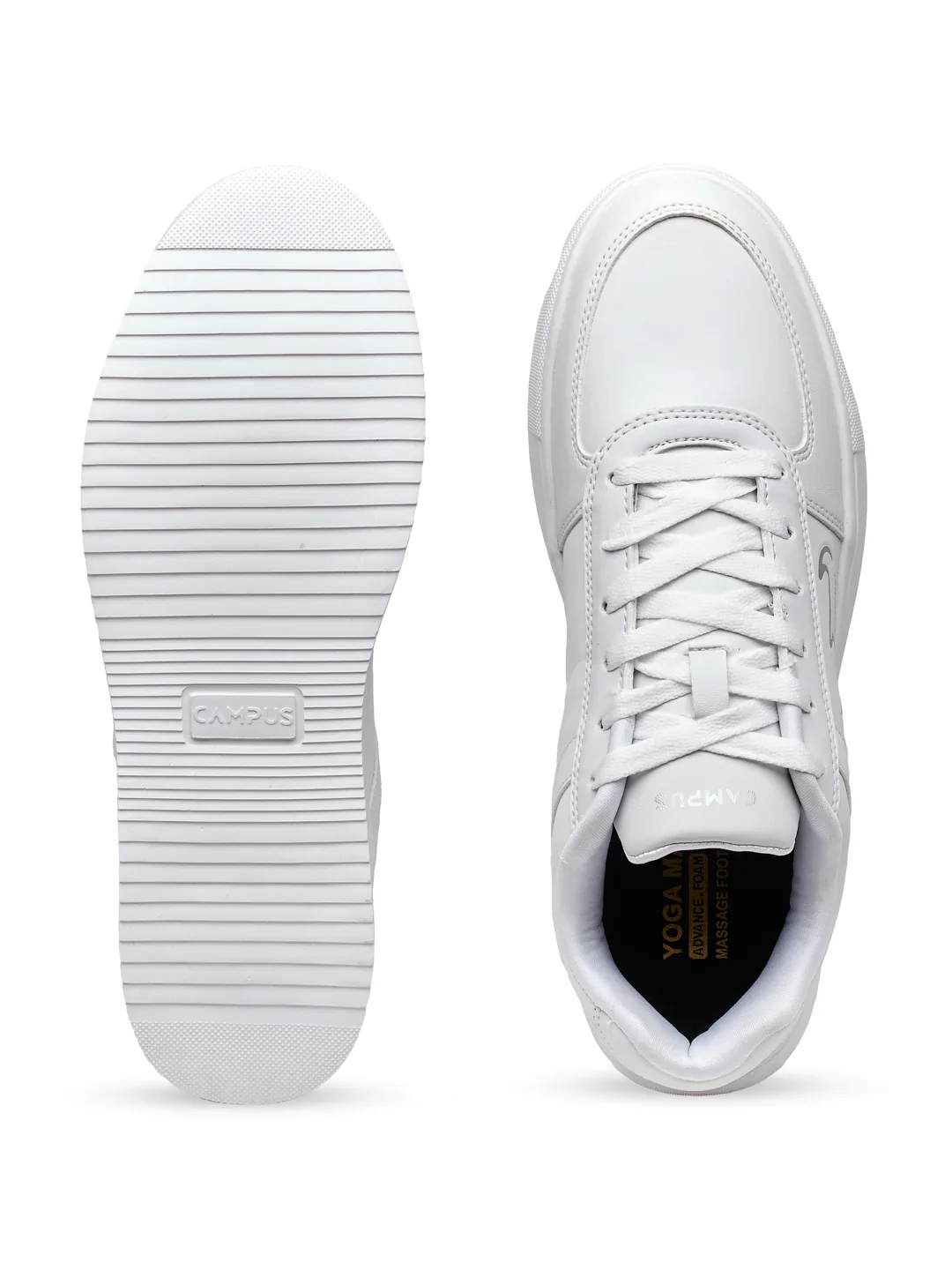 CAMP CLINT White Women's Sneakers - Image 4