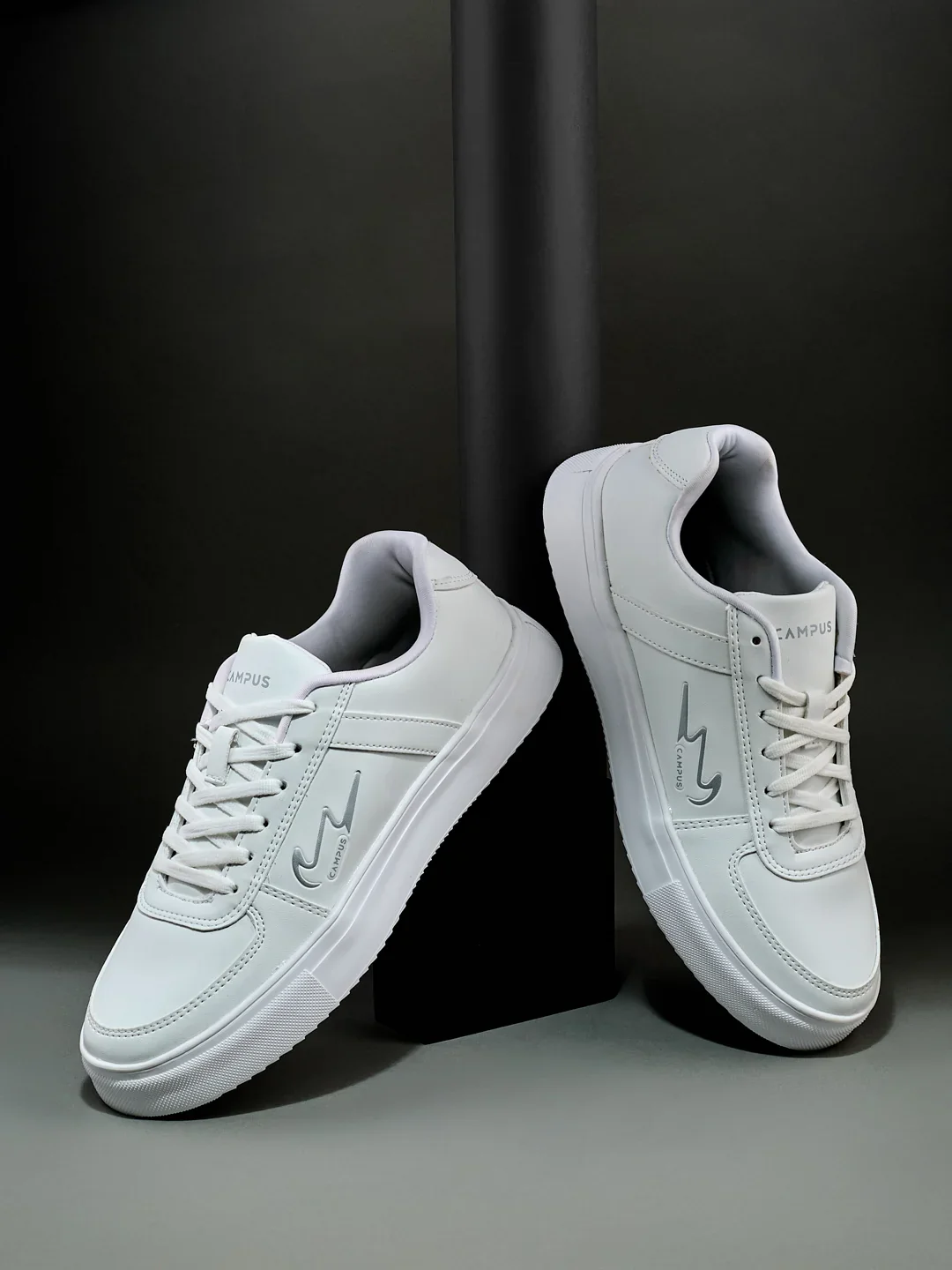 CAMP CLINT White Women's Sneakers - Image 7