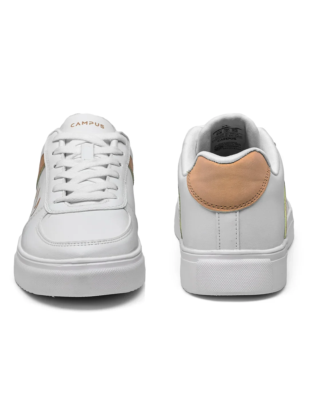 CAMP CLINT White Men's Sneakers - Image 3