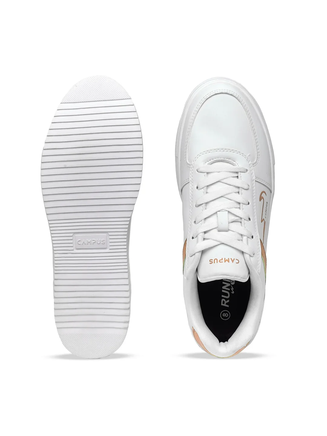 CAMP CLINT White Men's Sneakers - Image 4