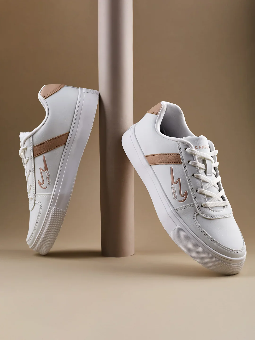 CAMP CLINT White Women's Sneakers - Image 7