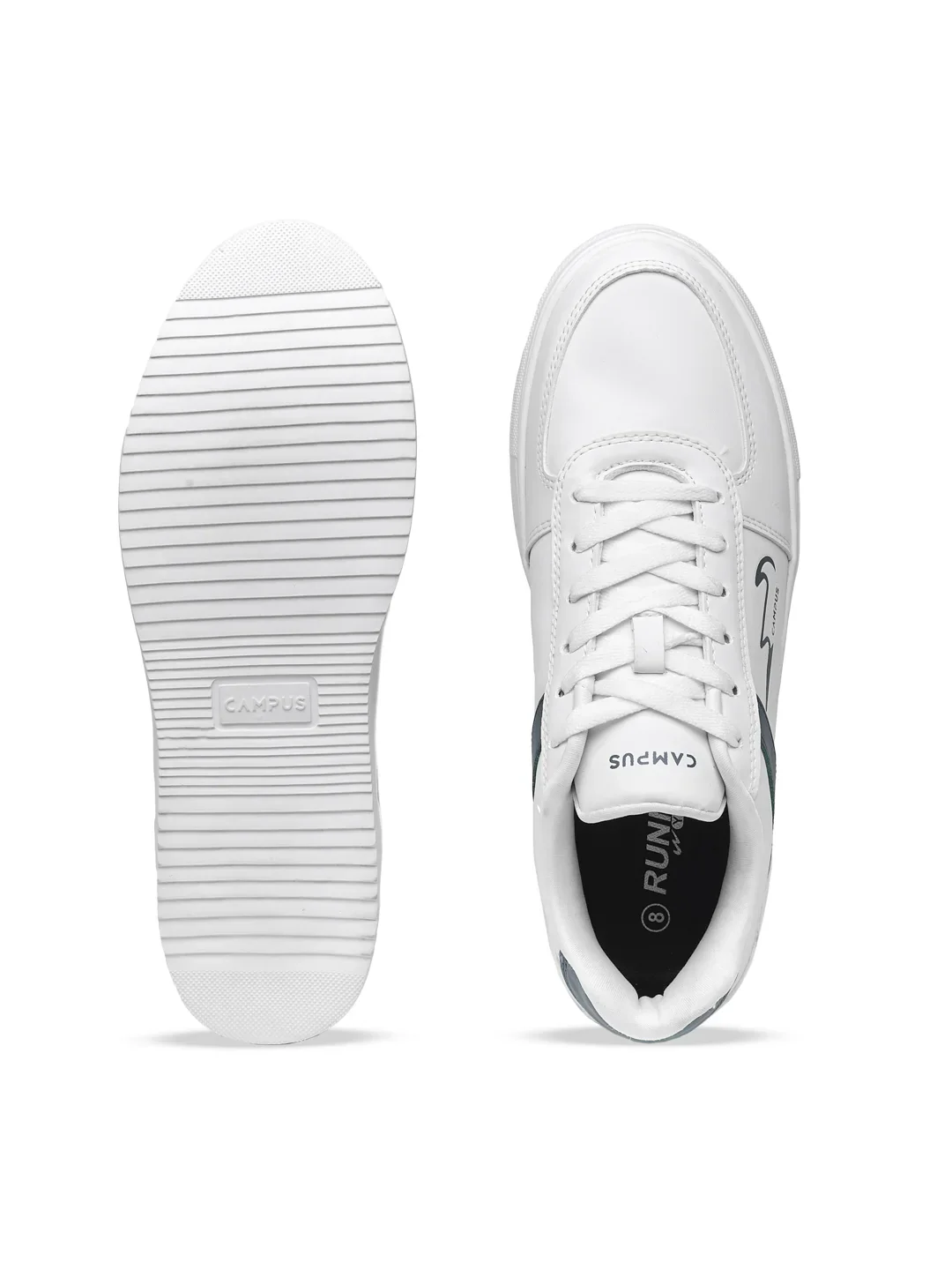 CAMP CLINT White Men's Sneakers - Image 4