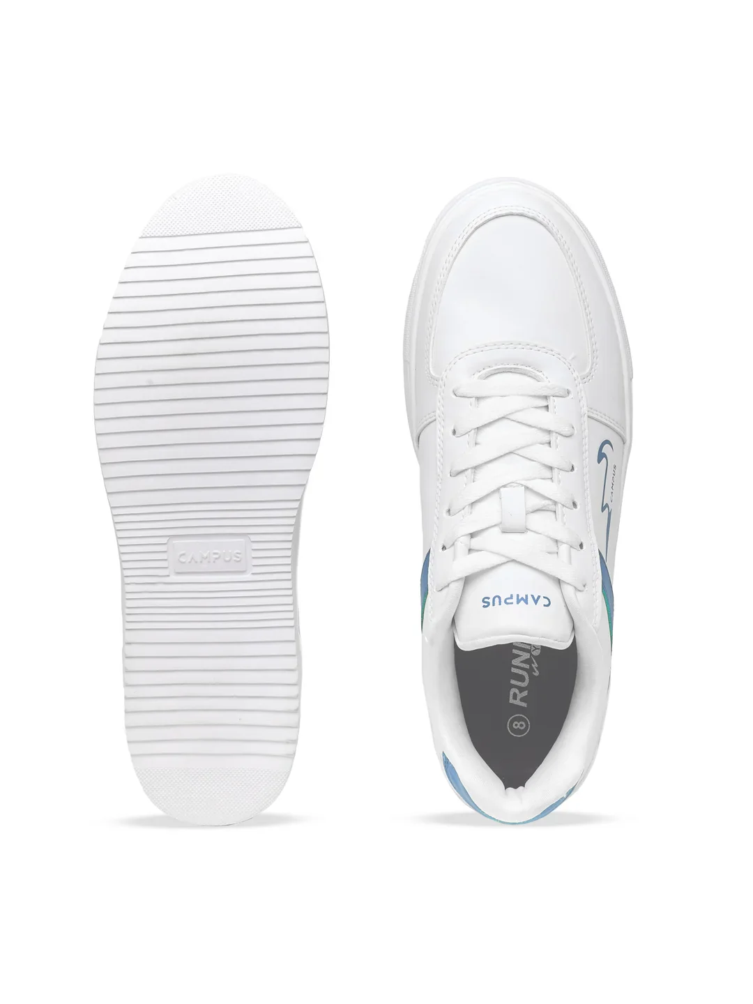 CAMP-CLINT White Women's Sneakers - Image 4