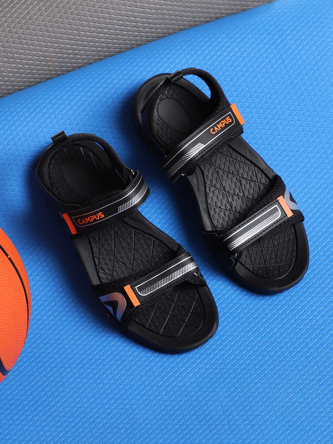 CAMP COLT Black Men's Sandals - Image 5