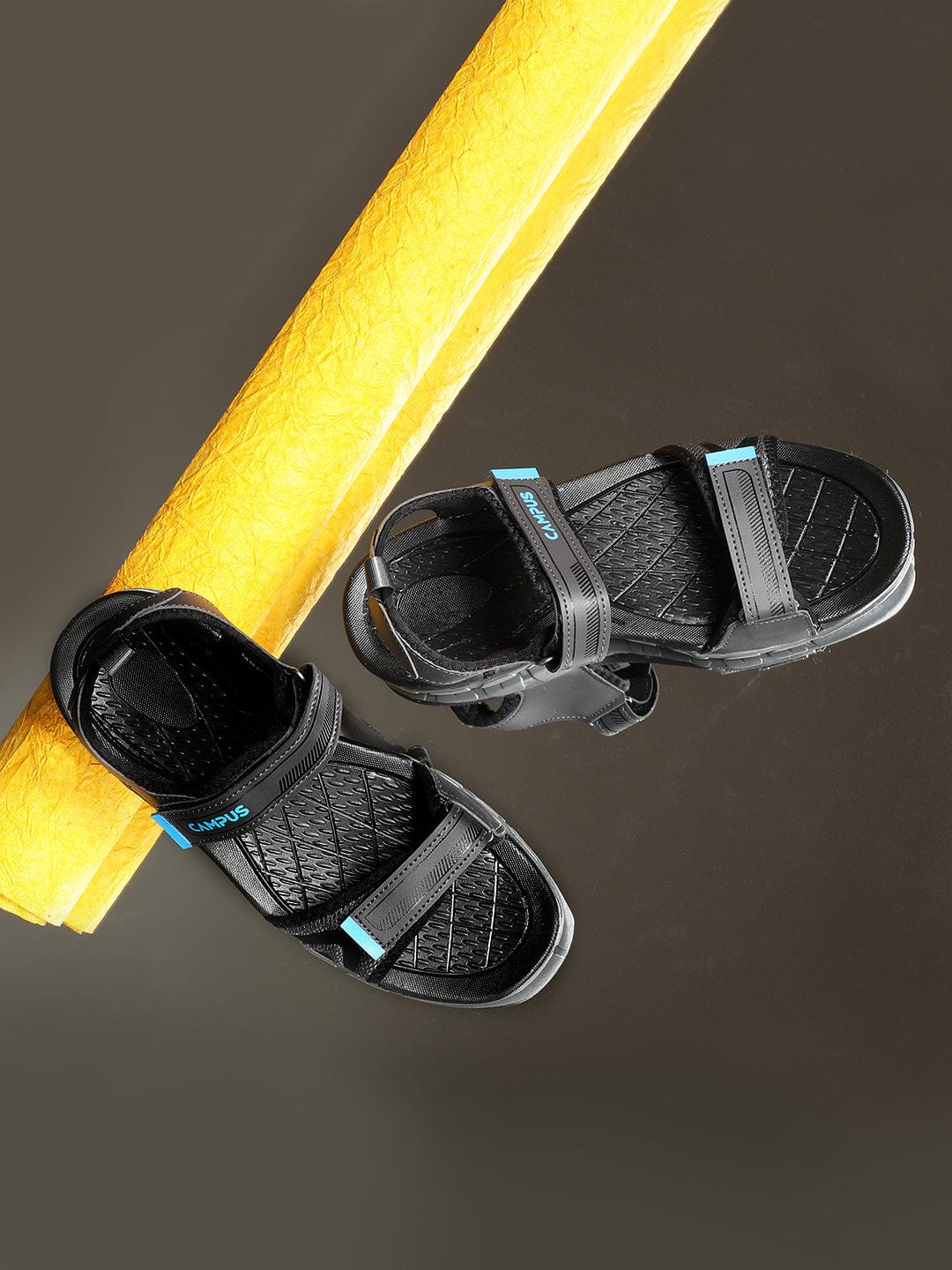 CAMP COLT Black Men's Sandals - Image 5