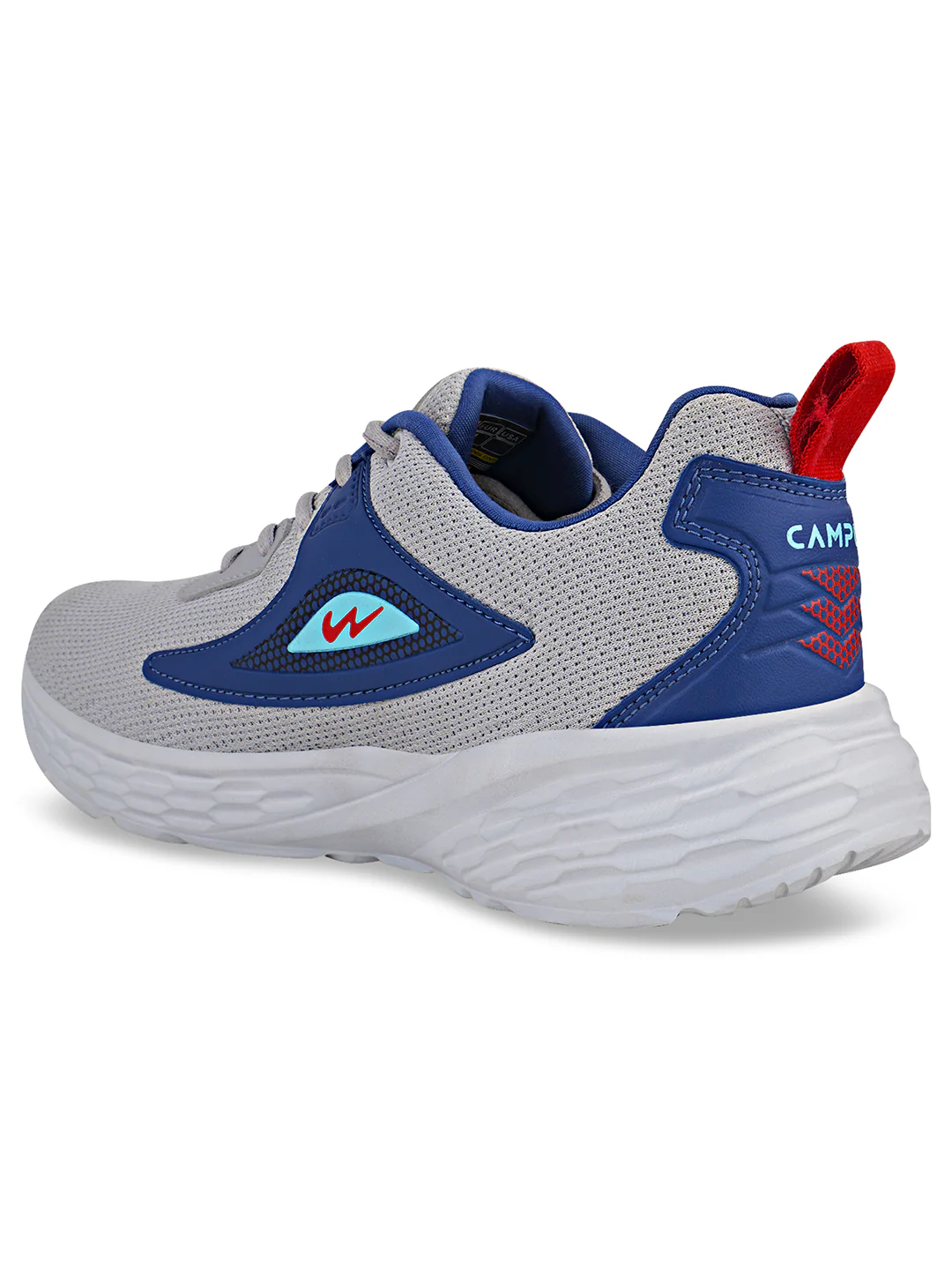 CAMP DEAN Grey Men's Running Shoes - Image 3