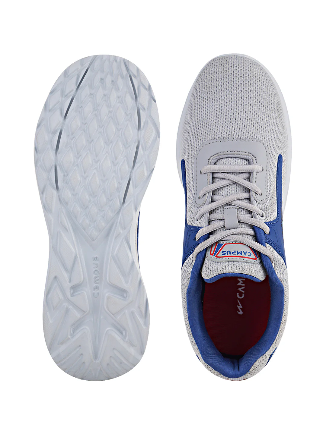 CAMP DEAN Grey Men's Running Shoes - Image 4