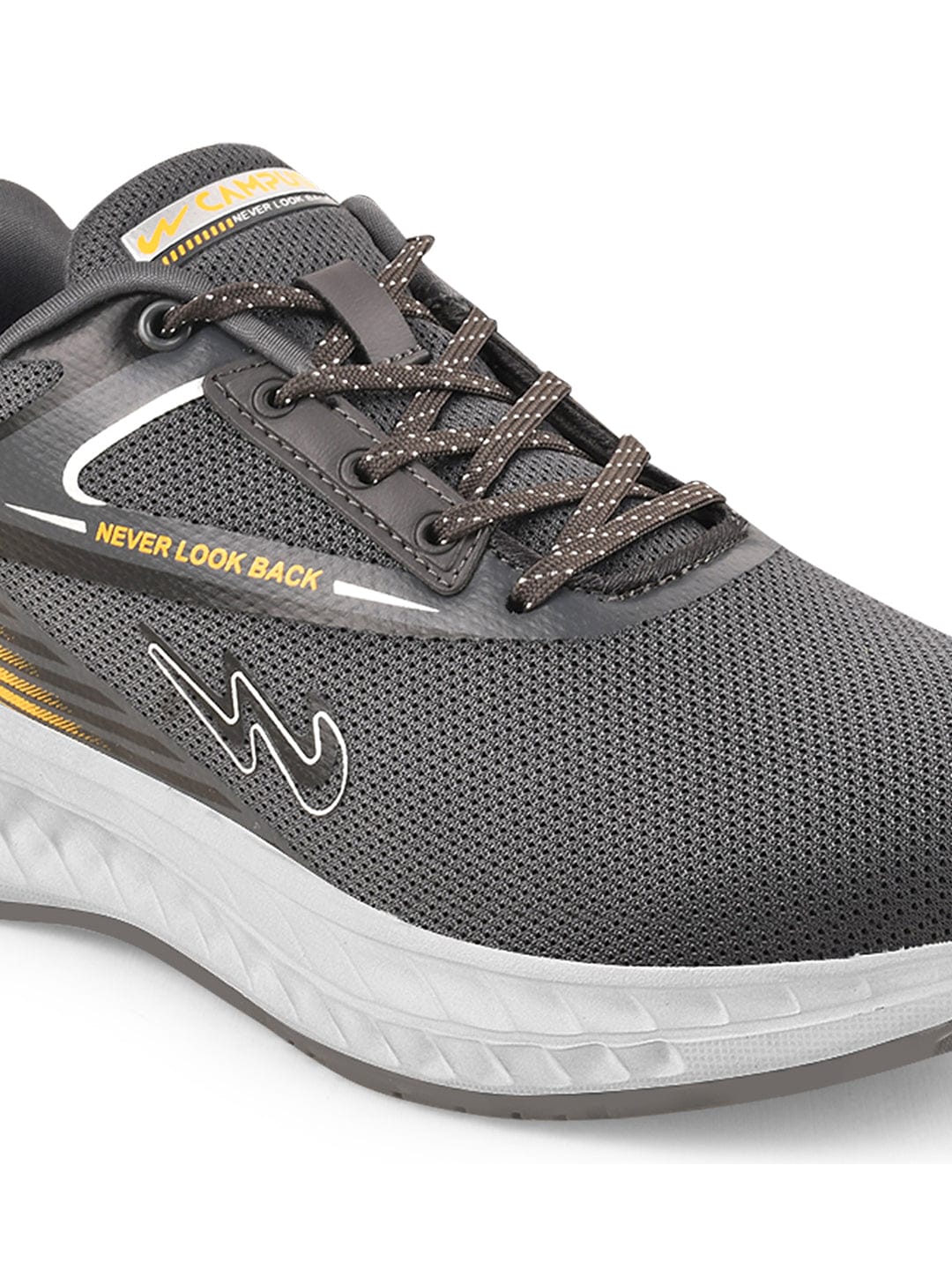 CAMP-DELIGHT Grey Men's Running Shoes - Image 5