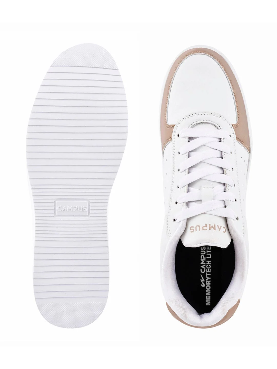 CAMP DENVER White Women's Sneakers - Image 4