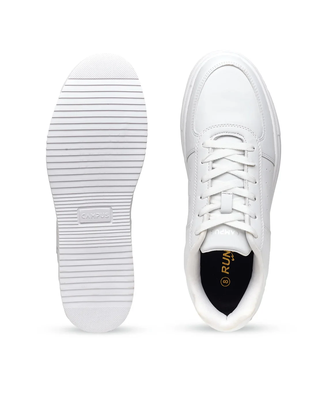 CAMP DENVER White Women's Sneakers - Image 4