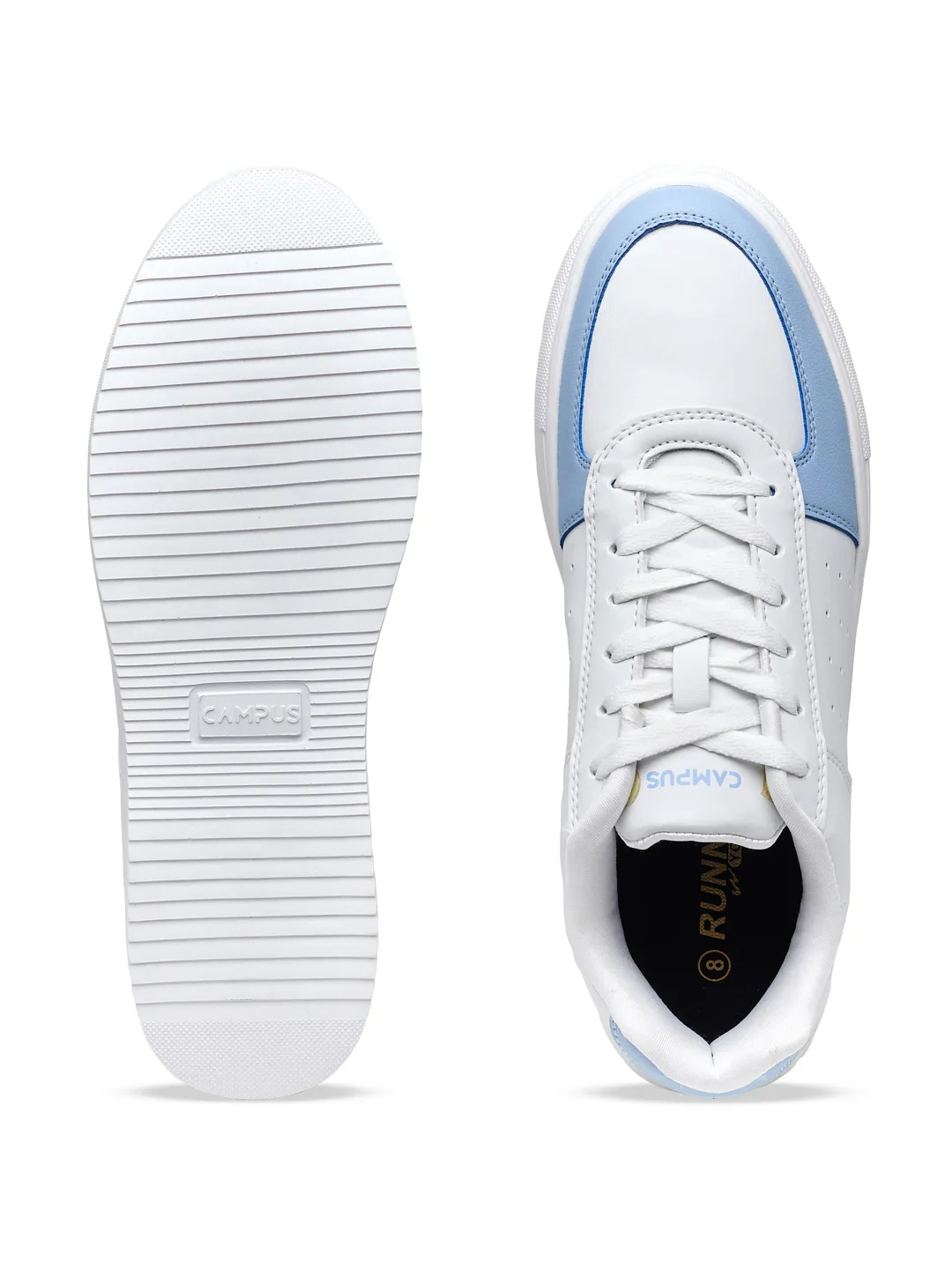 CAMP DENVER White Women's Sneakers - Image 4