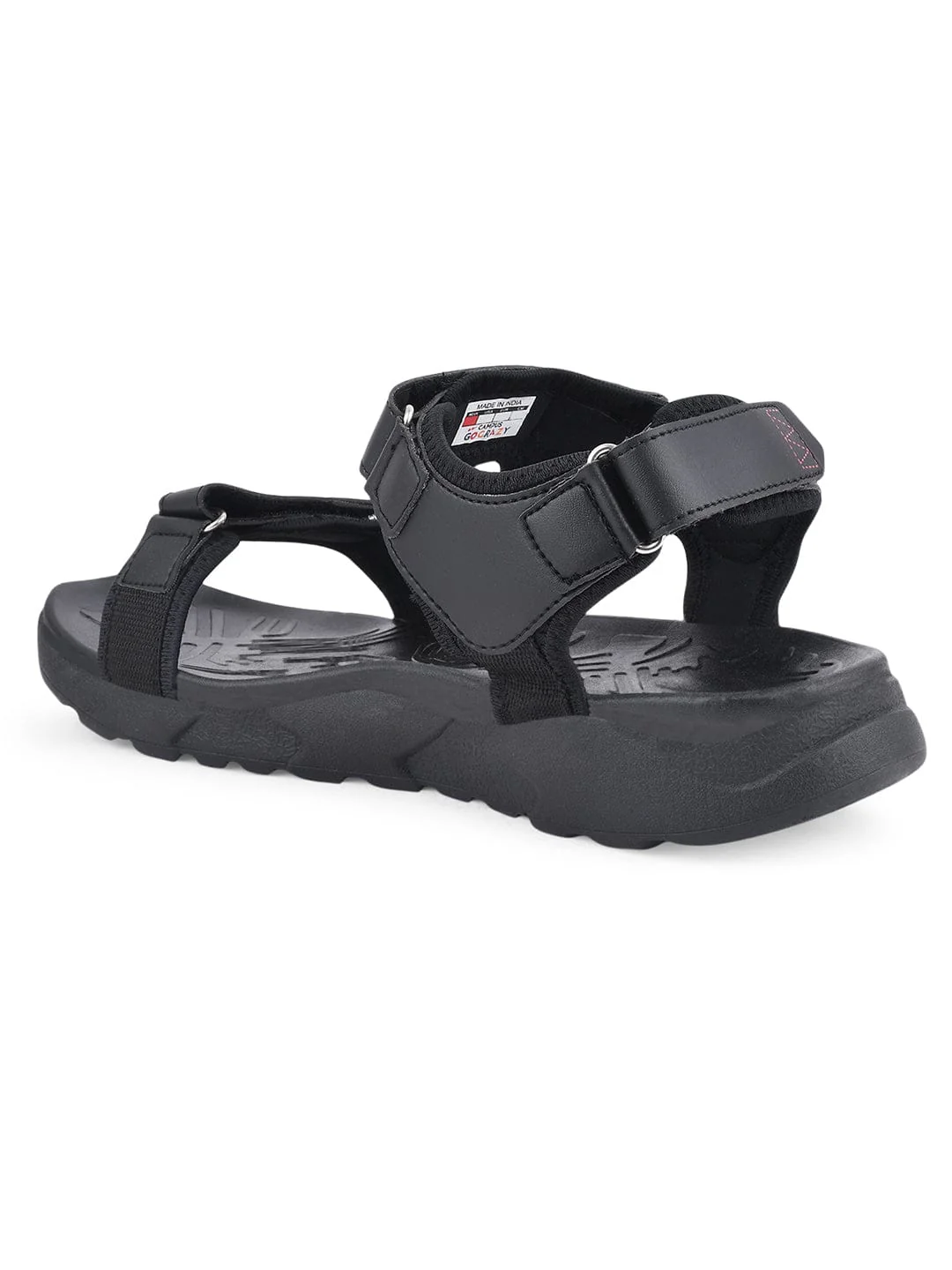 CAMP DRAG Black Men's Sandals - Image 3