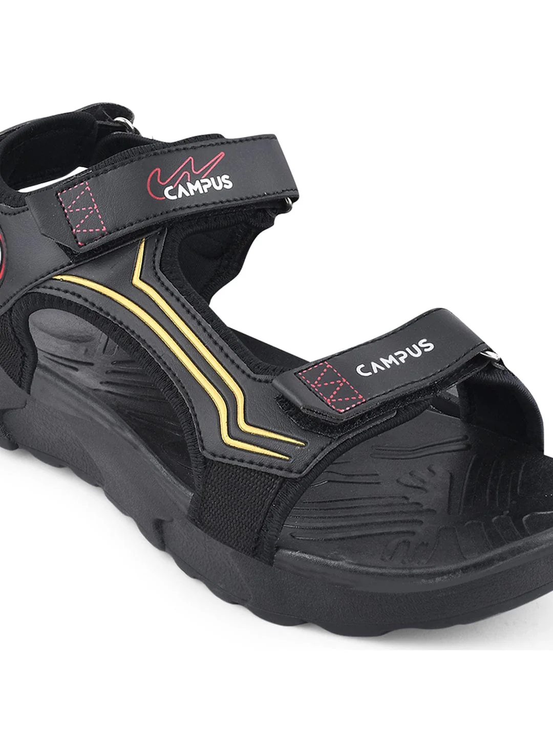 CAMP DRAG Black Men's Sandals - Image 5