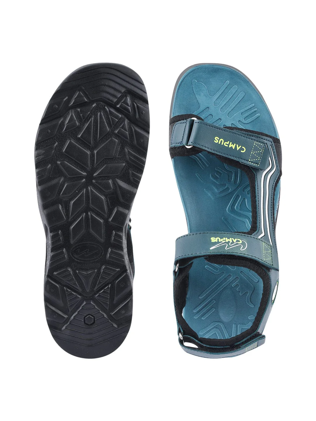 CAMP DRAG Grey Men's Sandals - Image 4