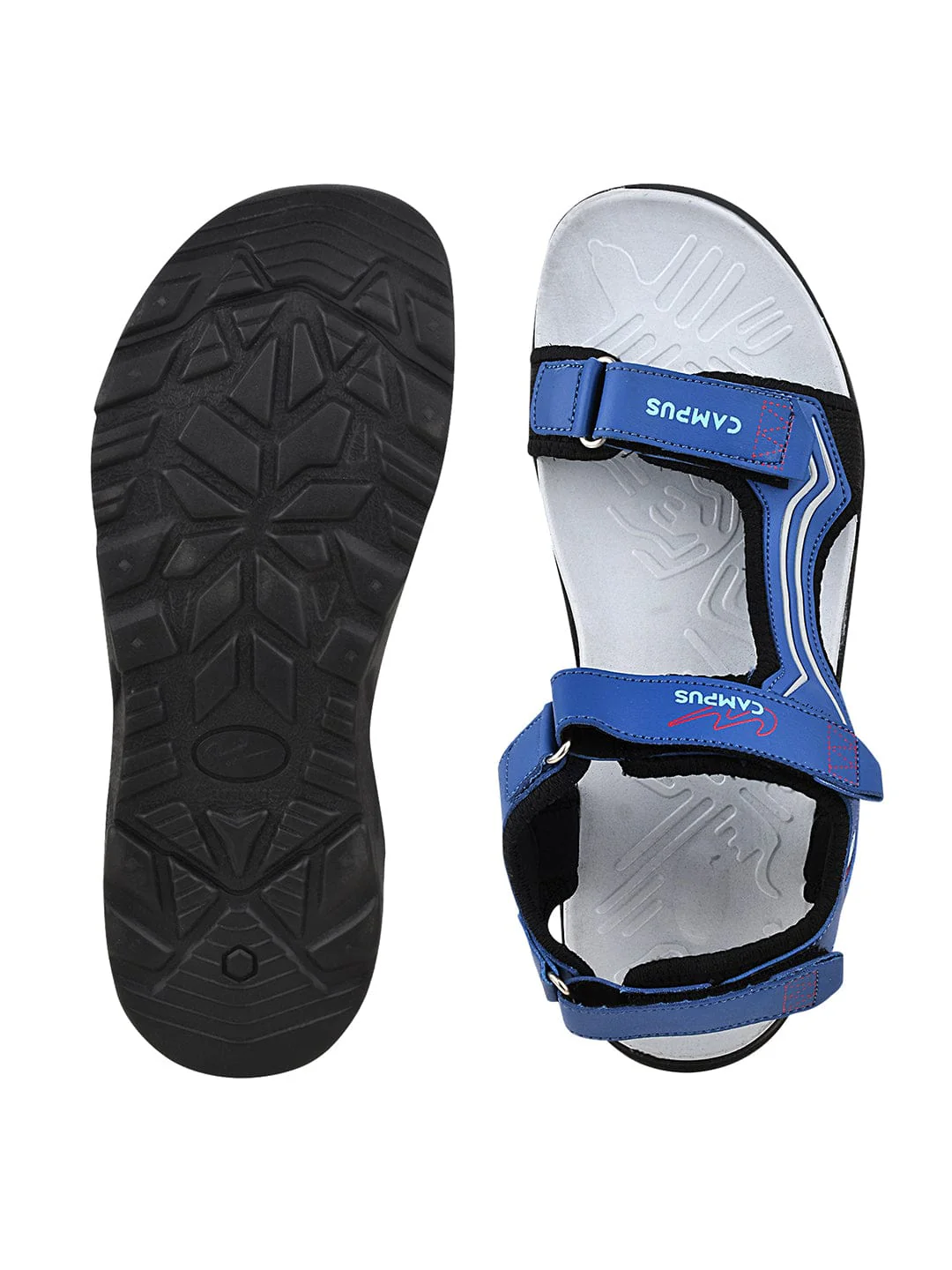 CAMP DRAG Blue Men's Sandals - Image 4