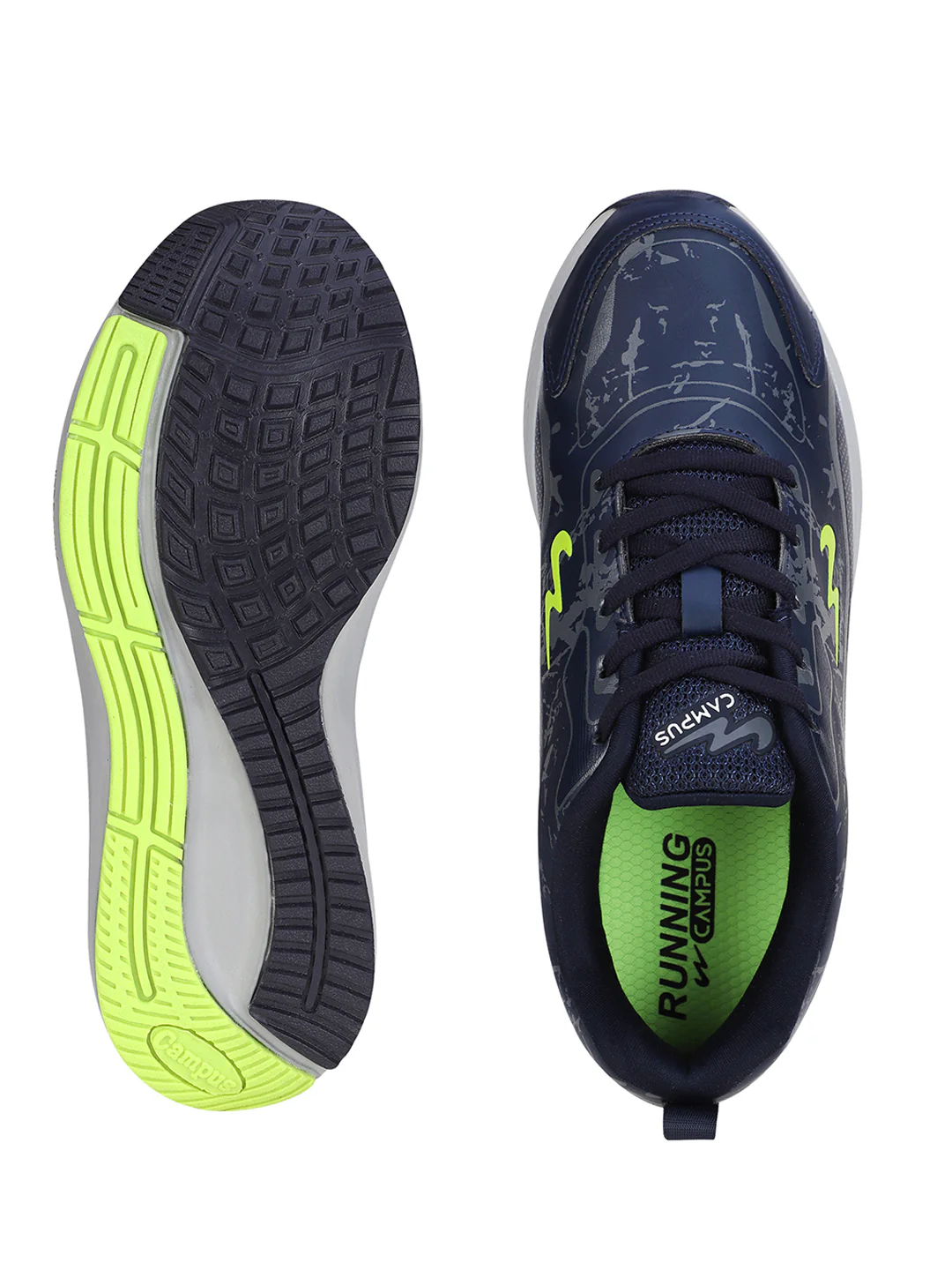 CAMP-DRAX Navy Men's Running Shoes - Image 5