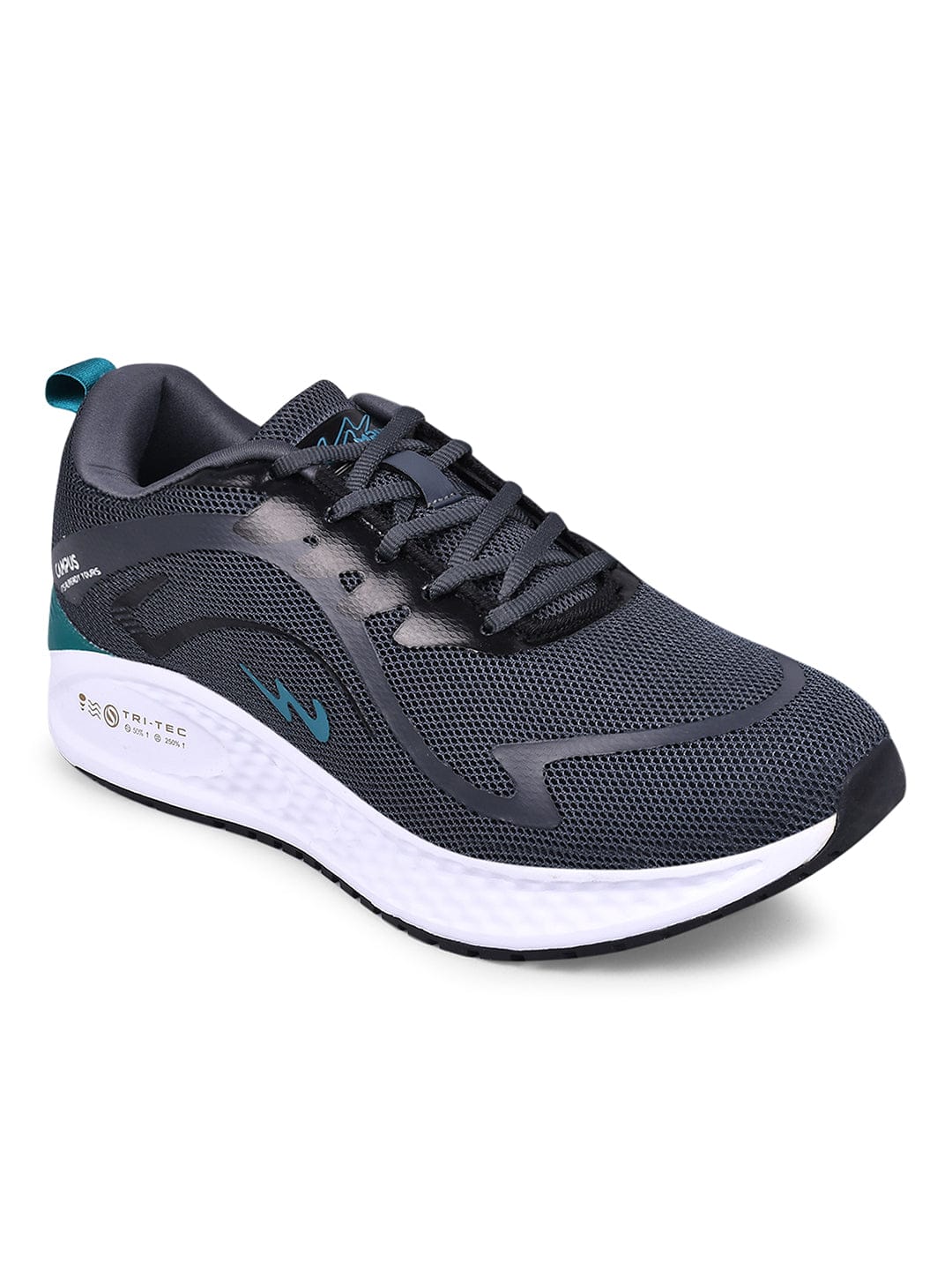 CAMP DRIFTER Grey Men's Running Shoes - Image 2