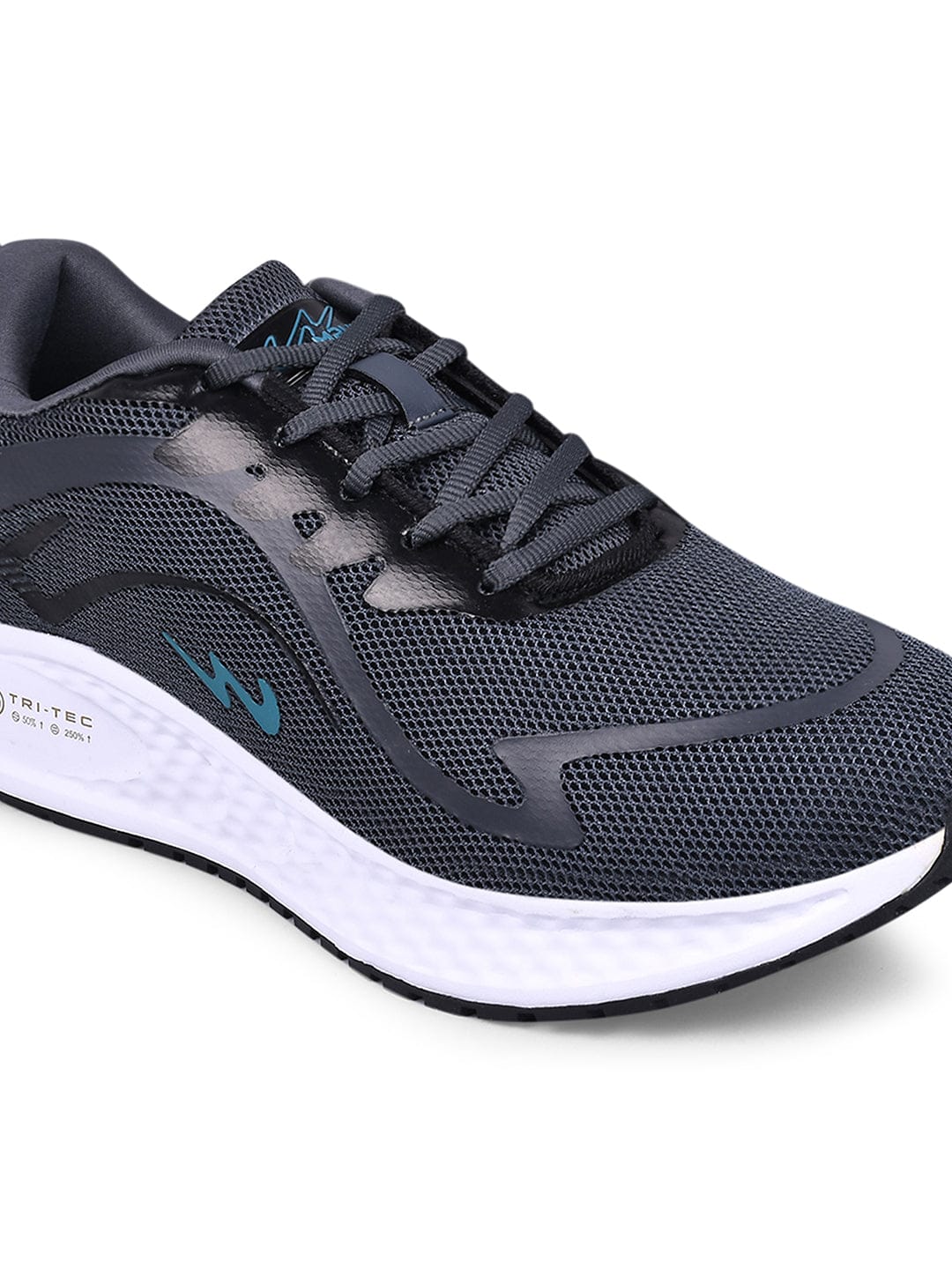 CAMP DRIFTER Grey Men's Running Shoes - Image 5
