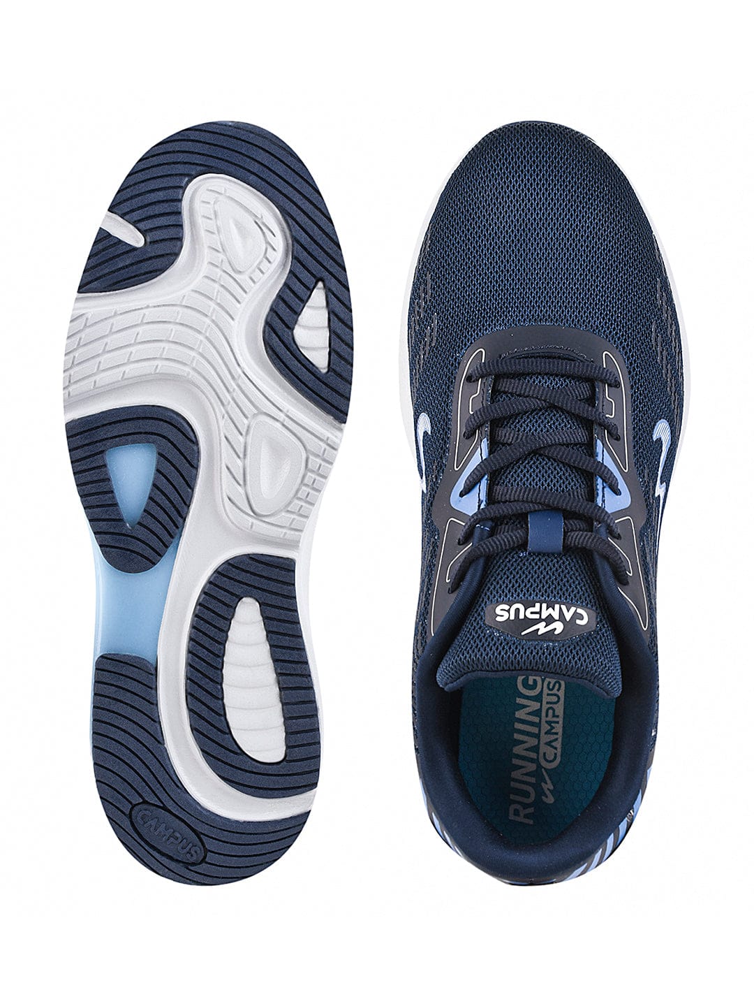 CAMP-EDGE Navy Men's Running Shoes - Image 4