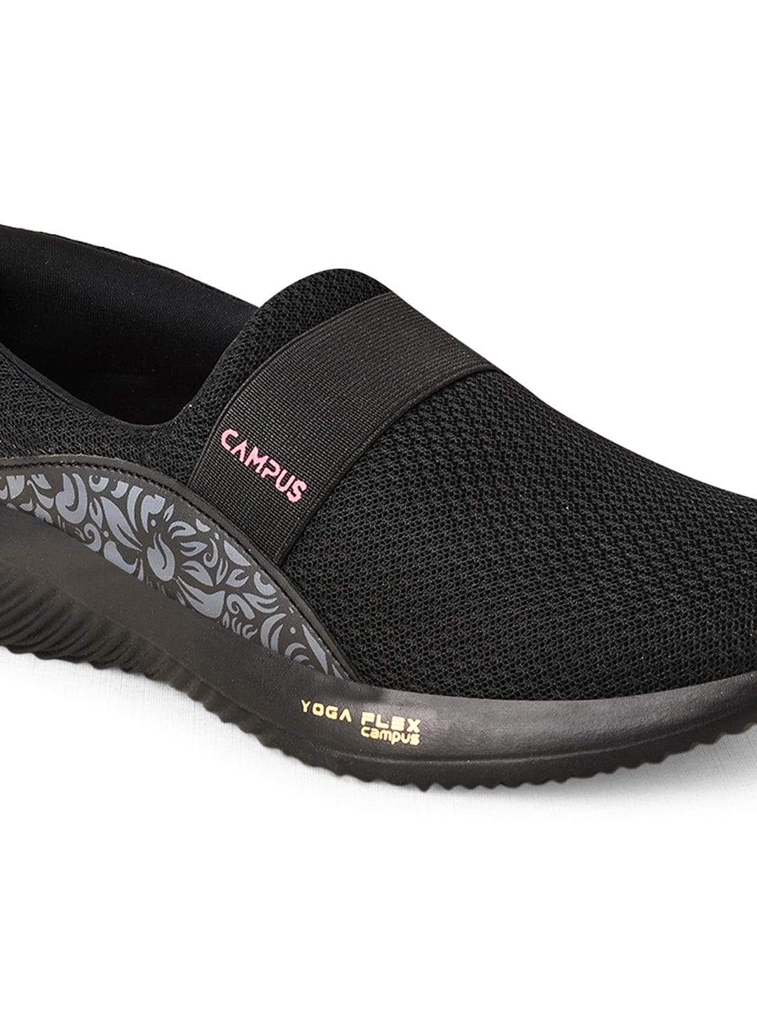 CAMP ELOY Black Women's Walking Shoes - Image 4
