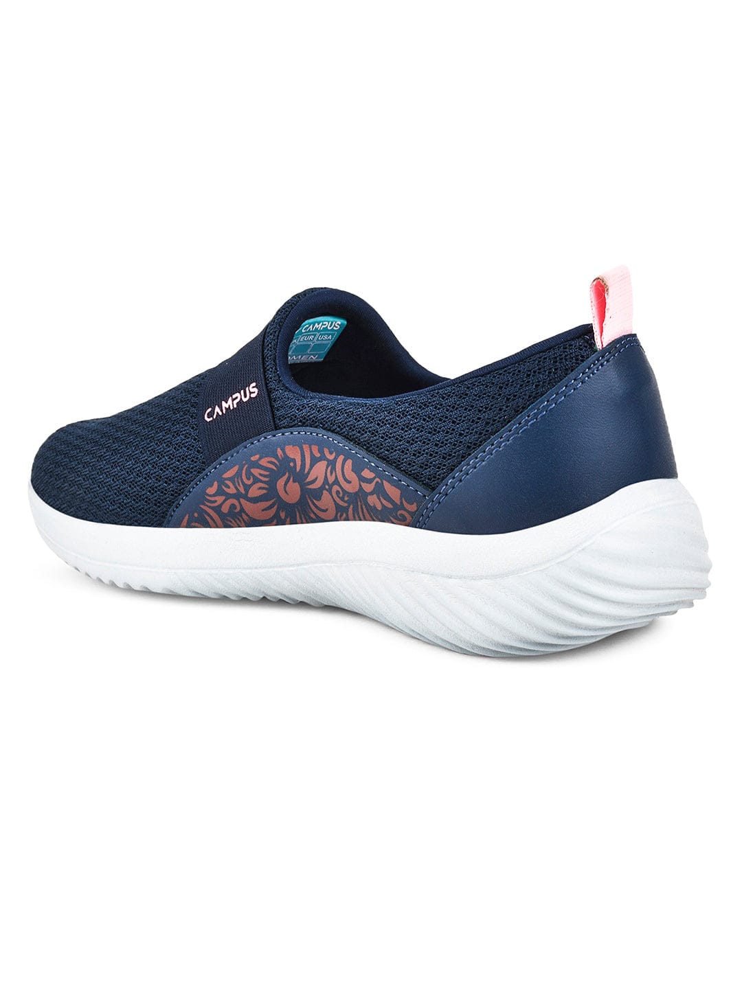 CAMP ELOY Navy Women's Walking Shoes - Image 3