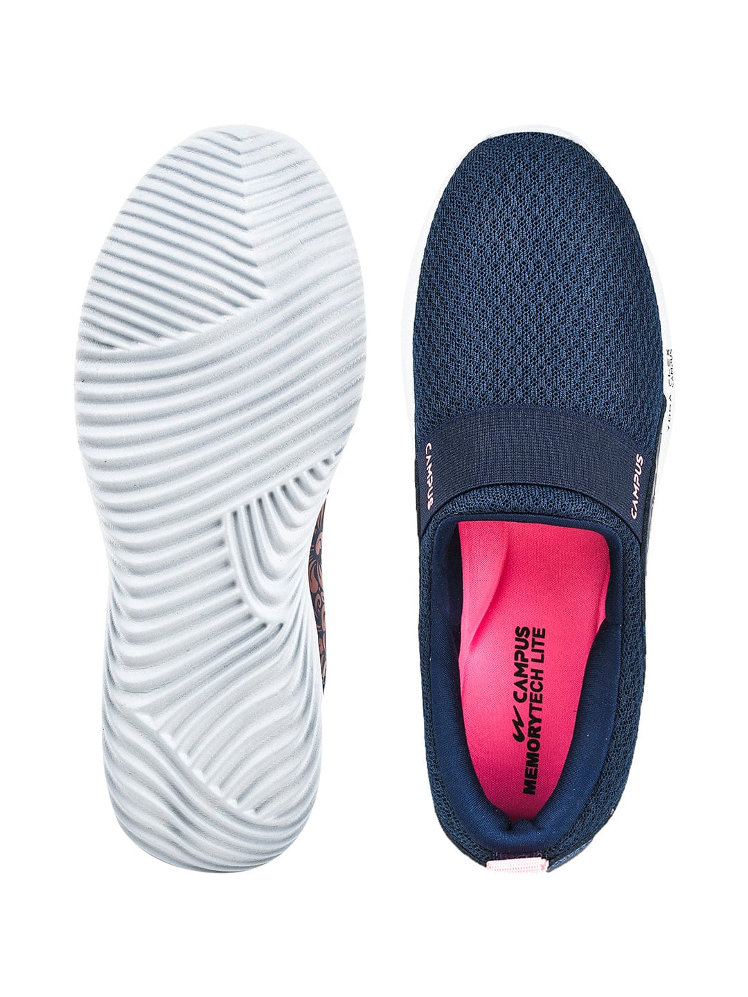 CAMP ELOY Navy Women's Walking Shoes - Image 5