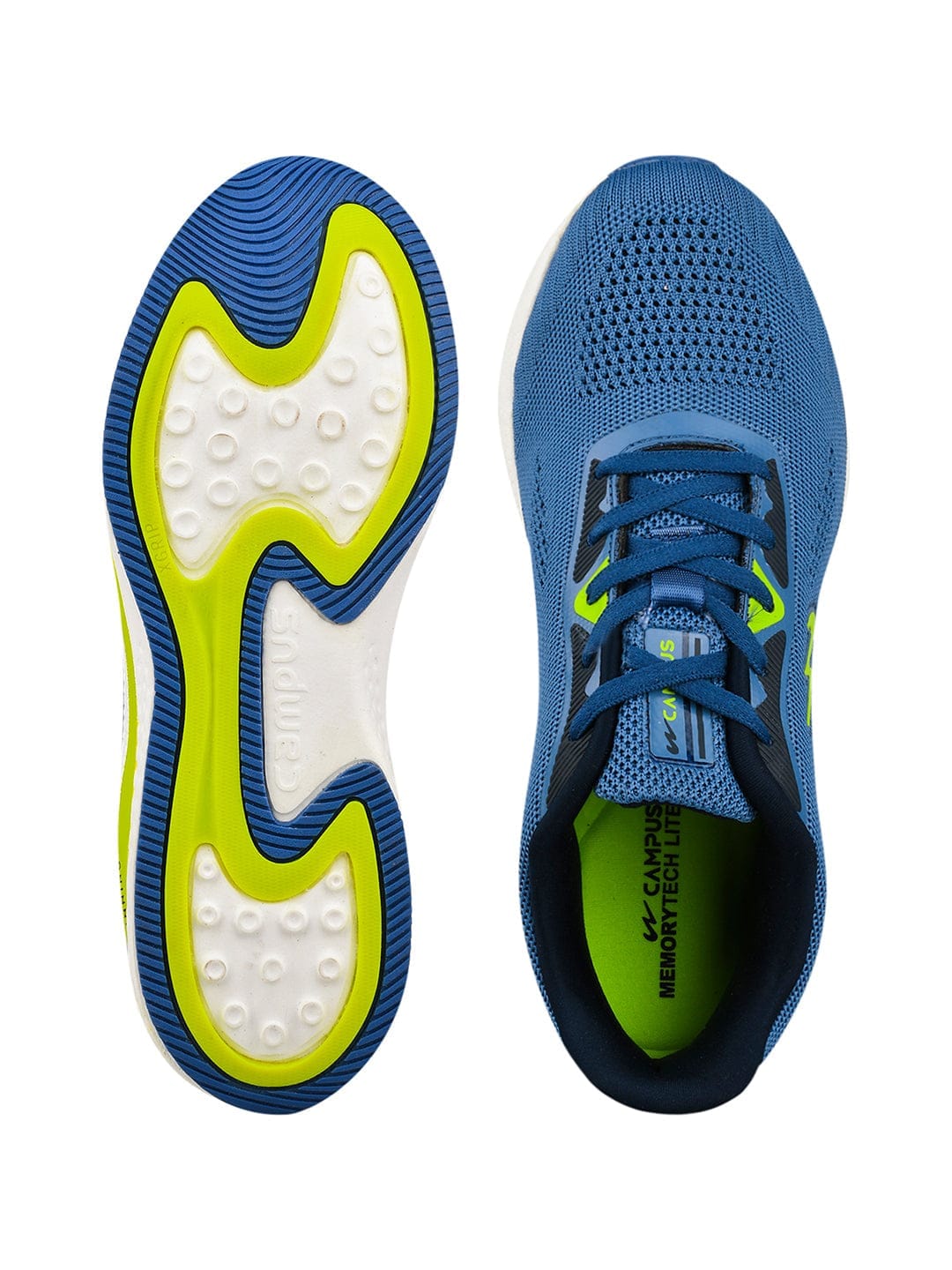 CAMP ERIK Blue Men's Running Shoes - Image 4