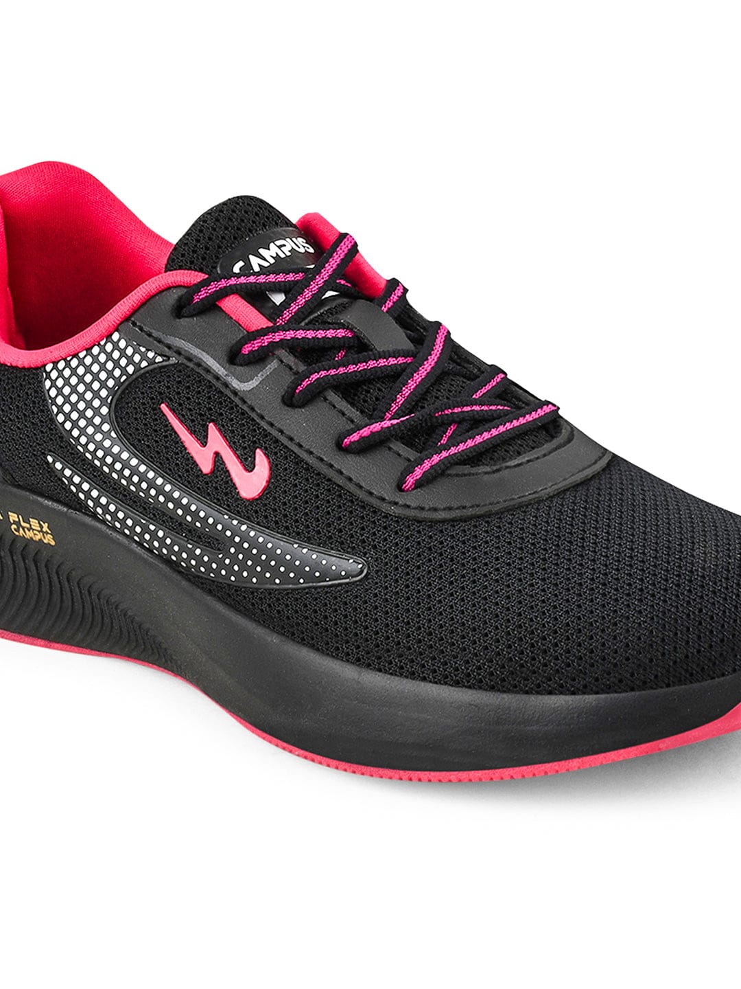 CAMP FIZZ Black Women's Running Shoes - Image 4