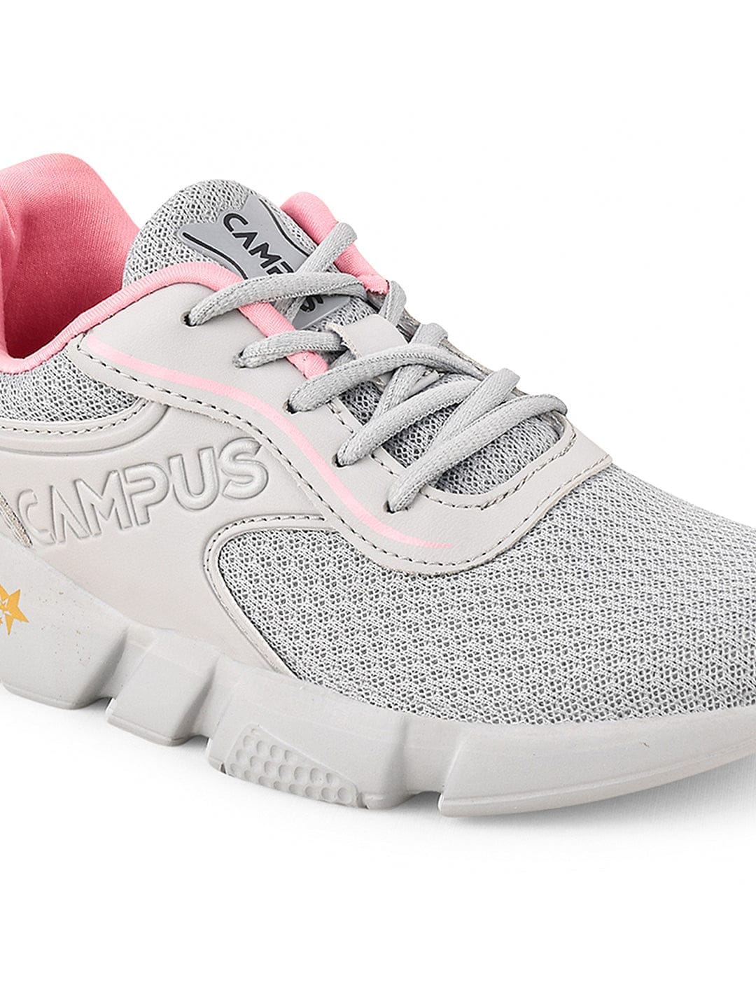 CAMP FLOR Grey Women's Sneakers - Image 4