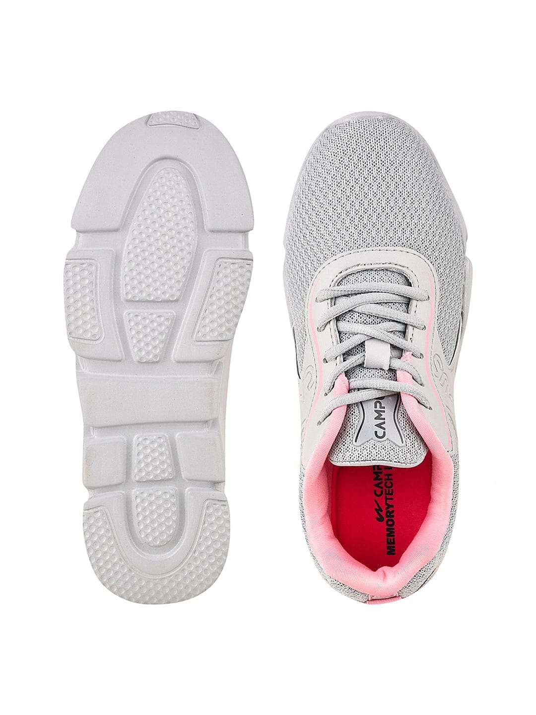 CAMP FLOR Grey Women's Sneakers - Image 5