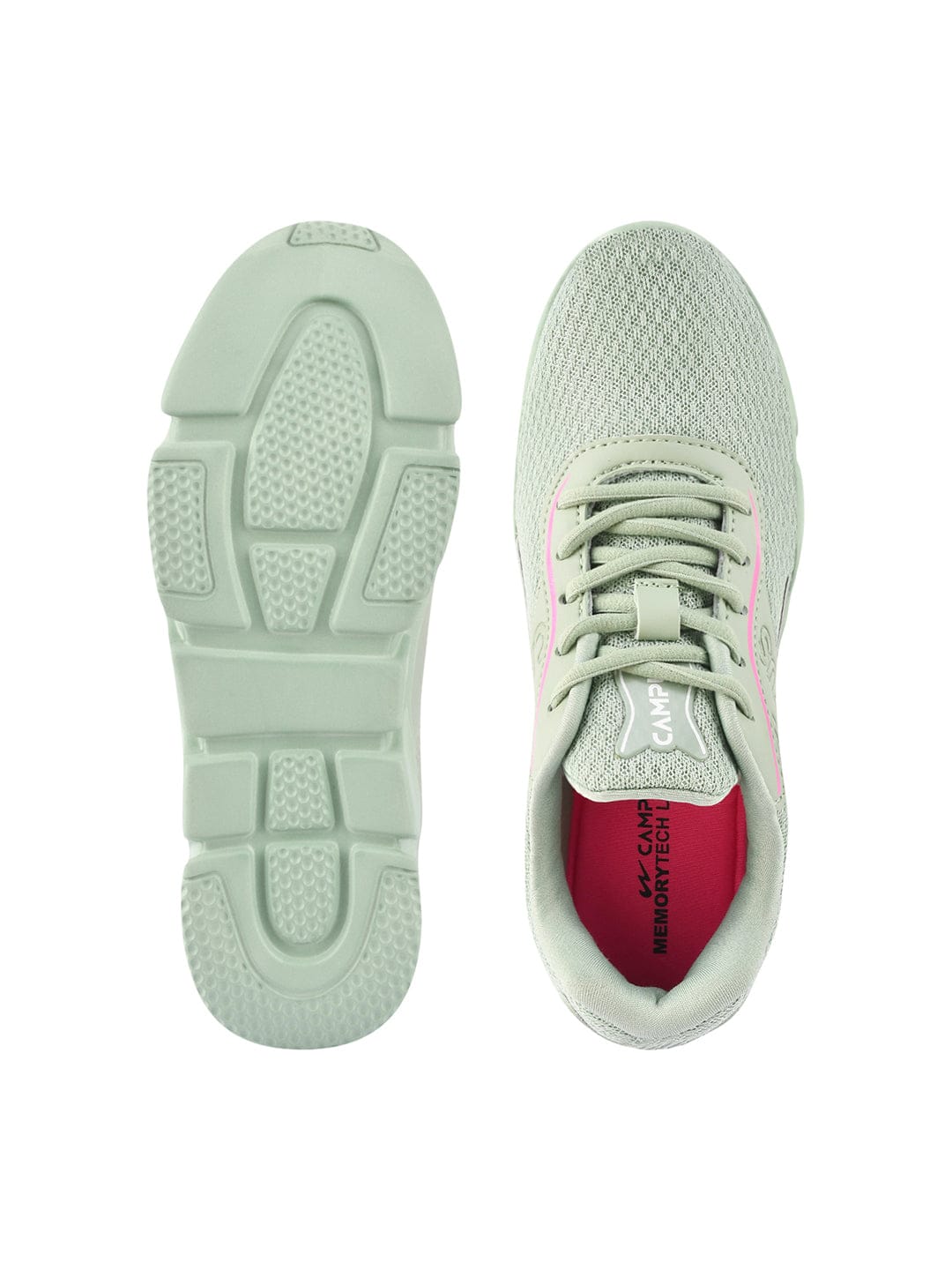 CAMP FLOR Green Women's Sneakers - Image 4