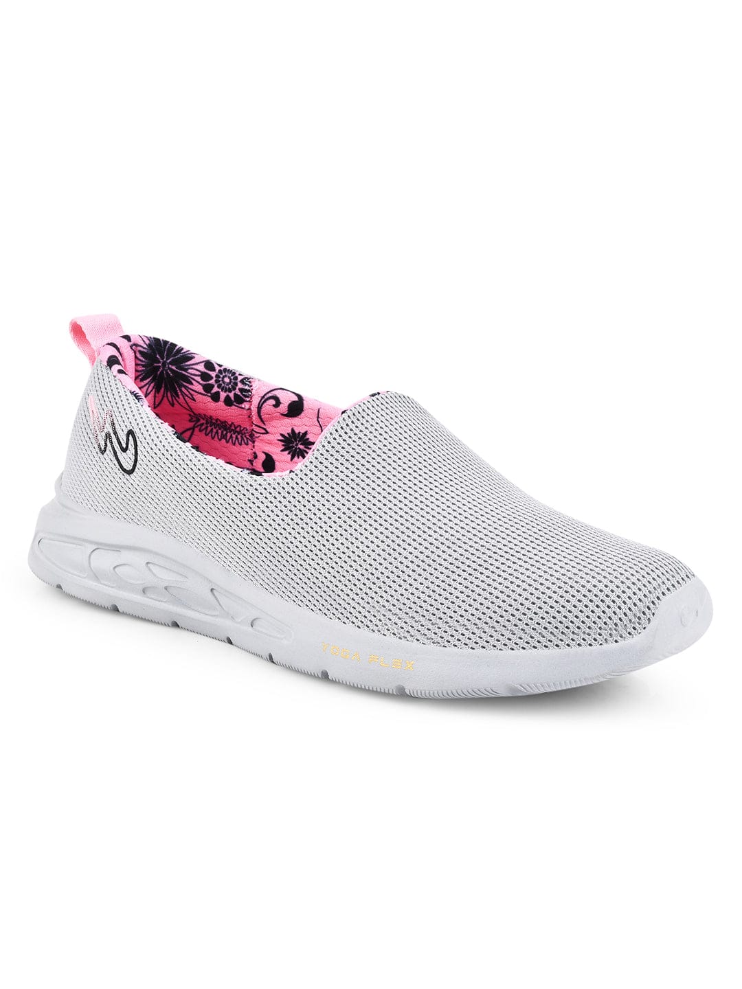 CAMP-FLYWALK Grey Women's Slip-ons - Image 2