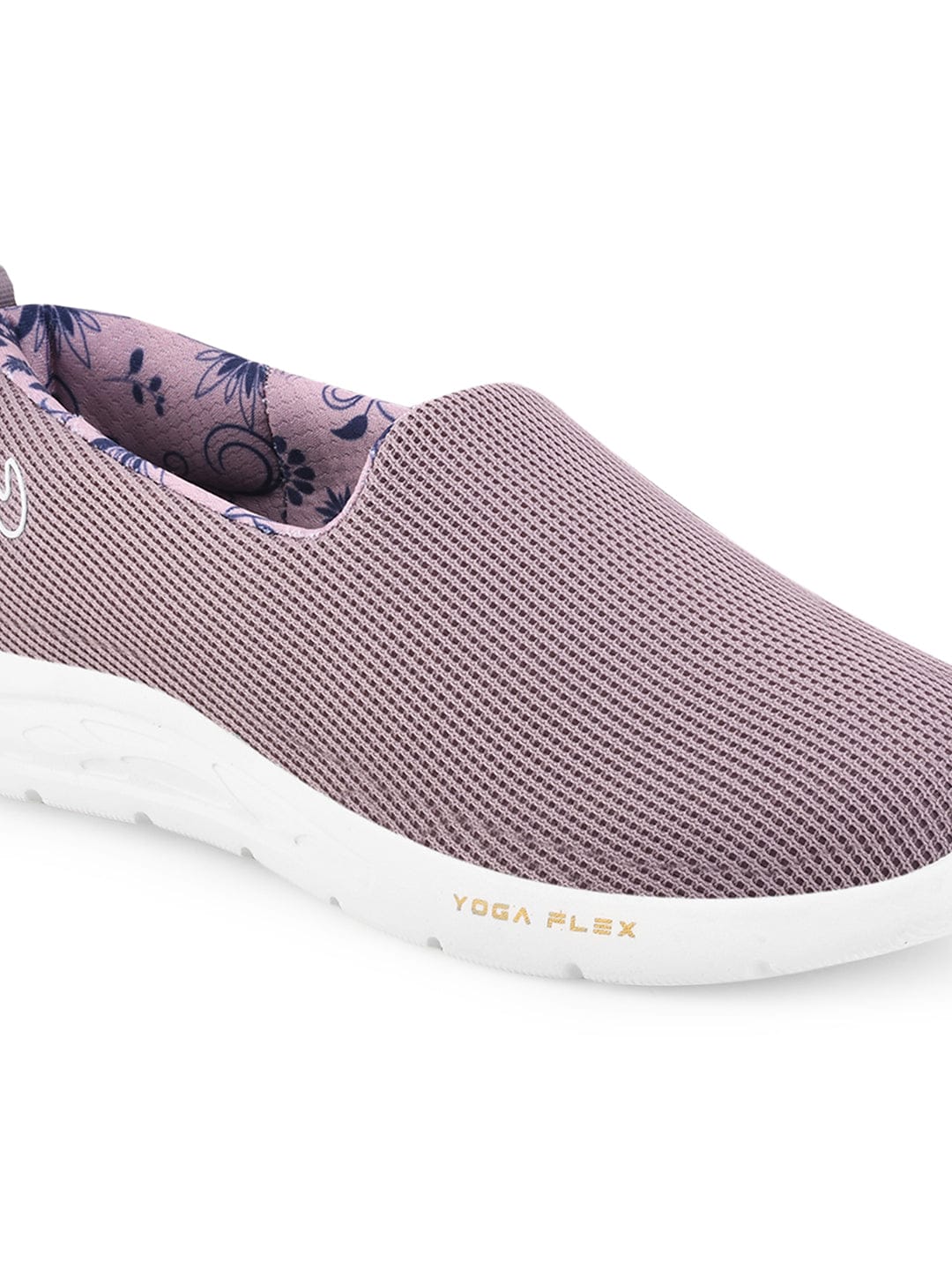 CAMP-FLYWALK Mauve Women's Slip-ons - Image 4
