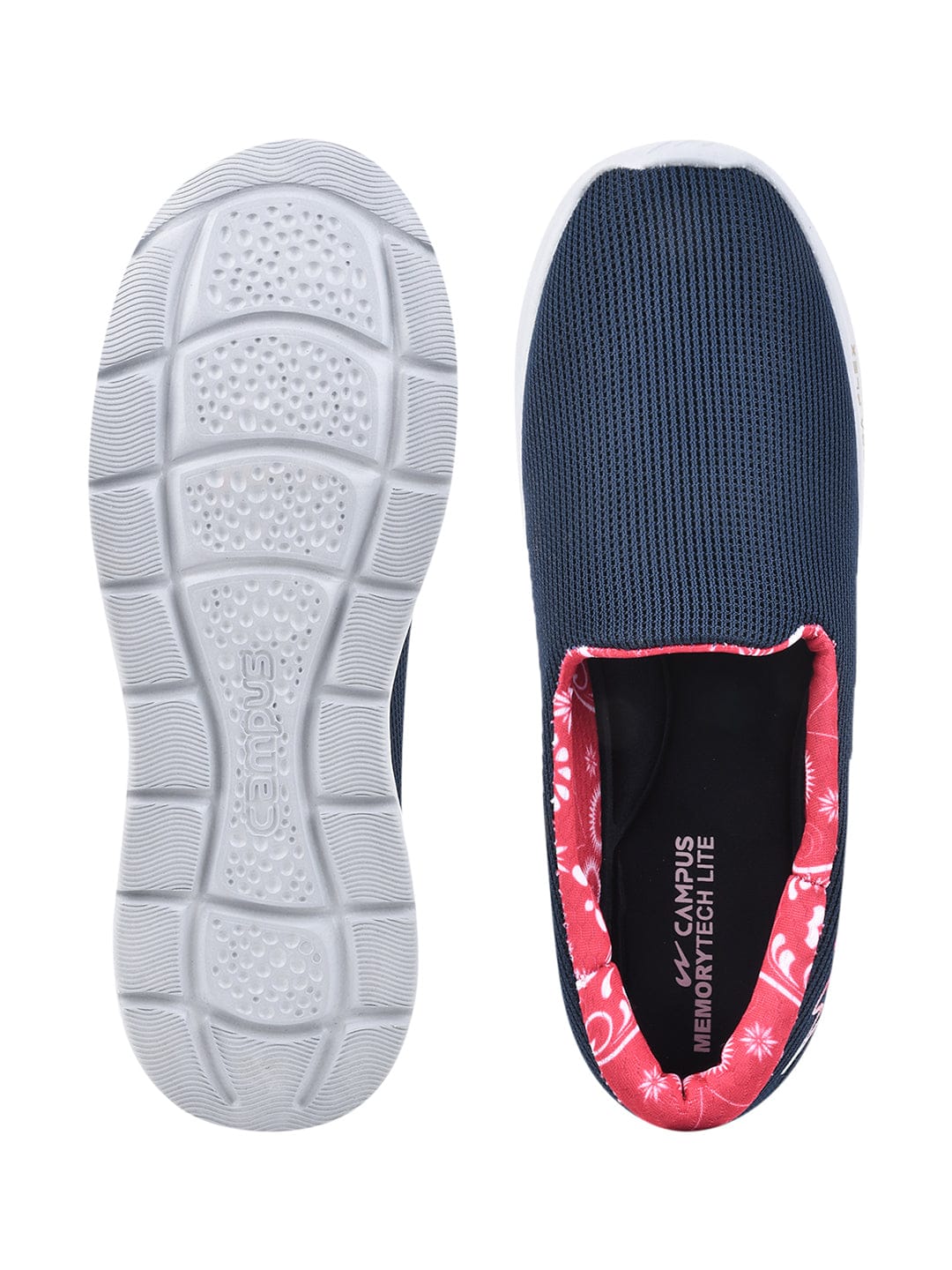 CAMP-FLYWALK Navy Women's Slip-ons - Image 5