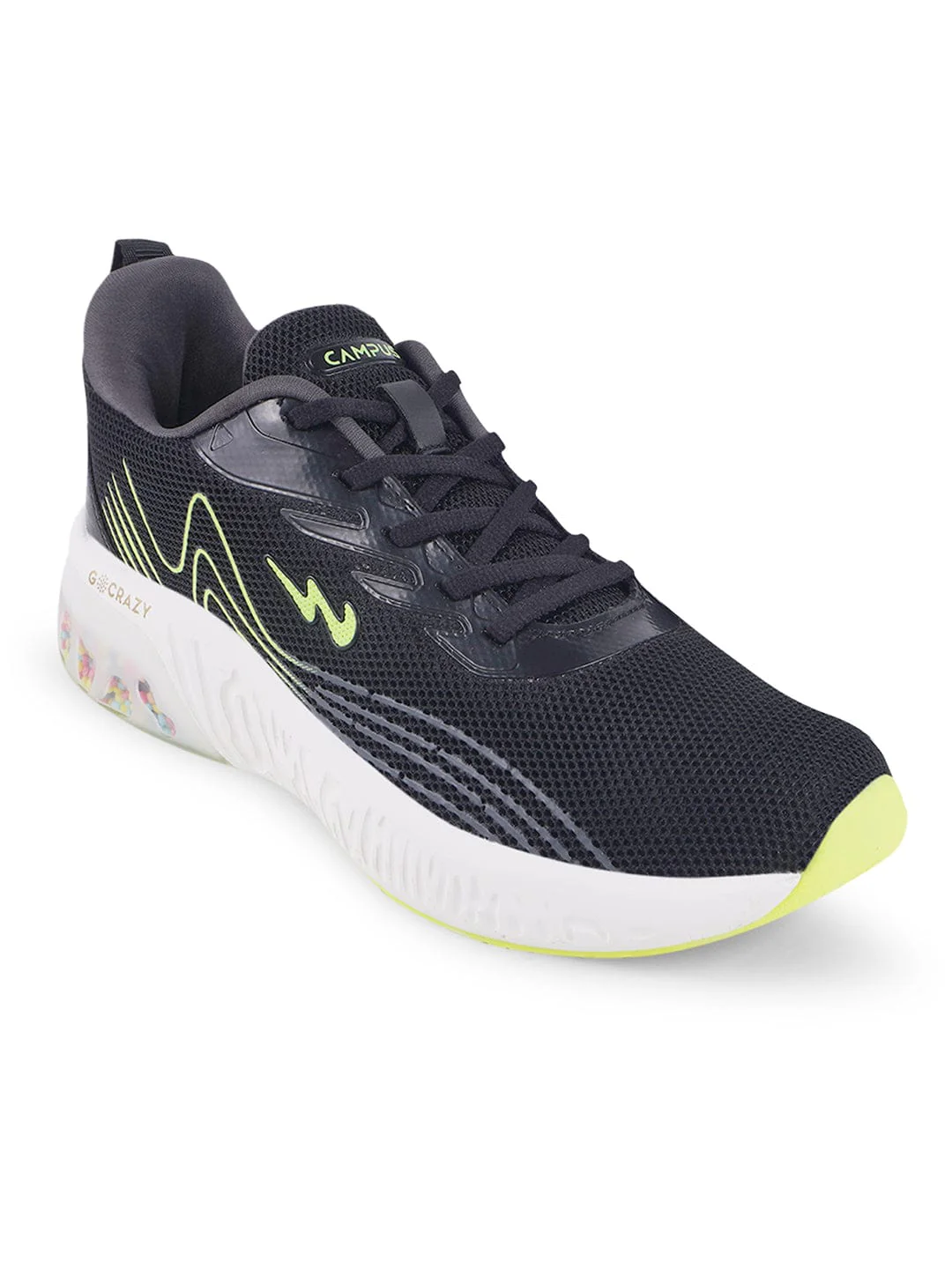 CAMP-FURRY CH Black Kid's Running Shoes - Image 2
