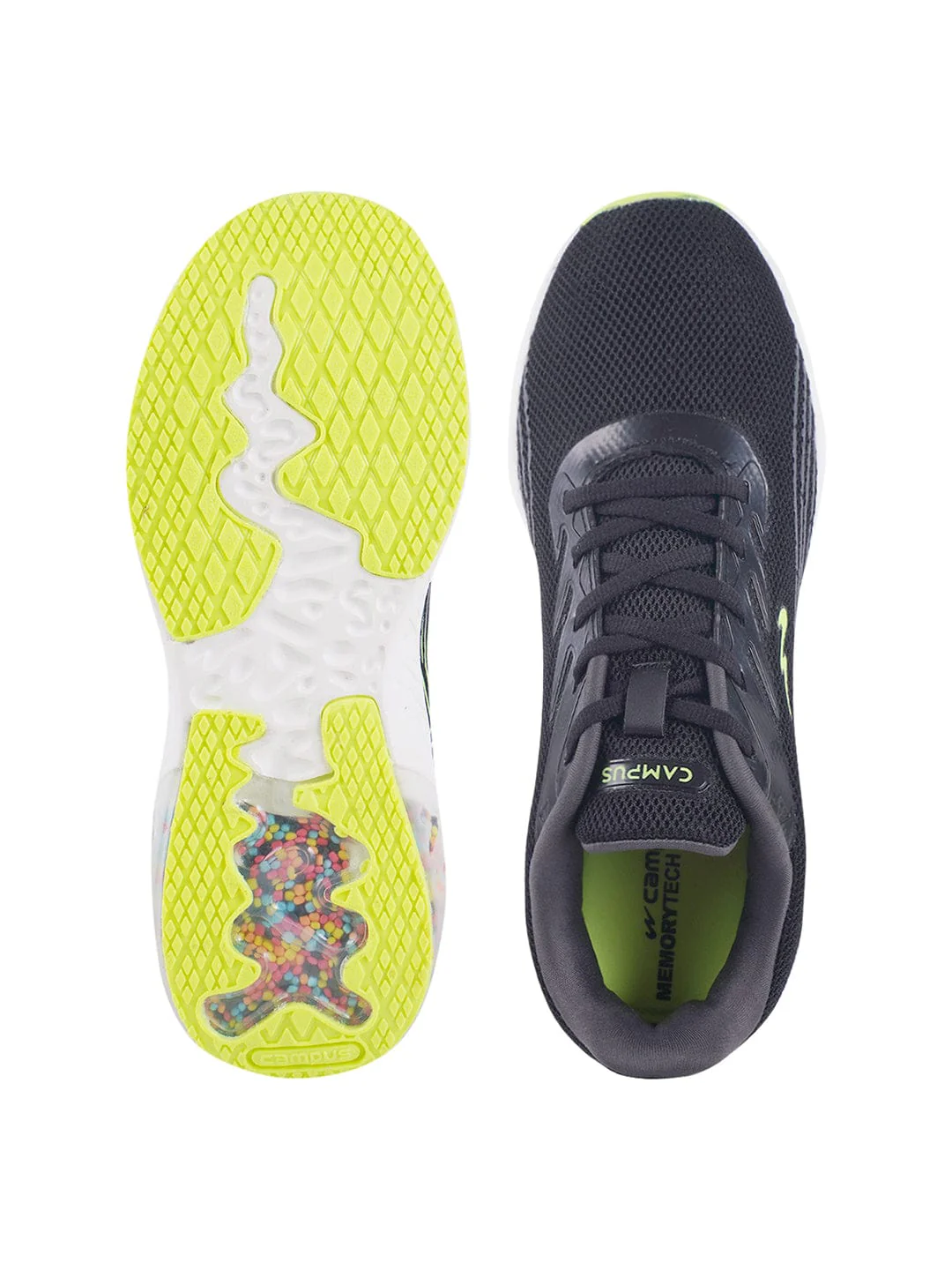 CAMP-FURRY CH Black Kid's Running Shoes - Image 4