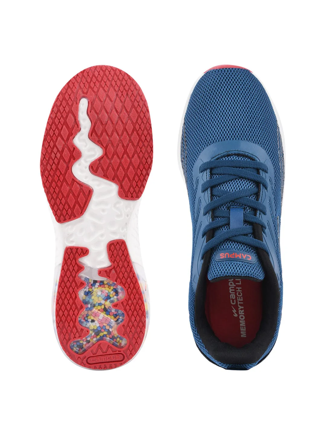 CAMP-FURRY CH Blue Child Running Shoes - Image 4