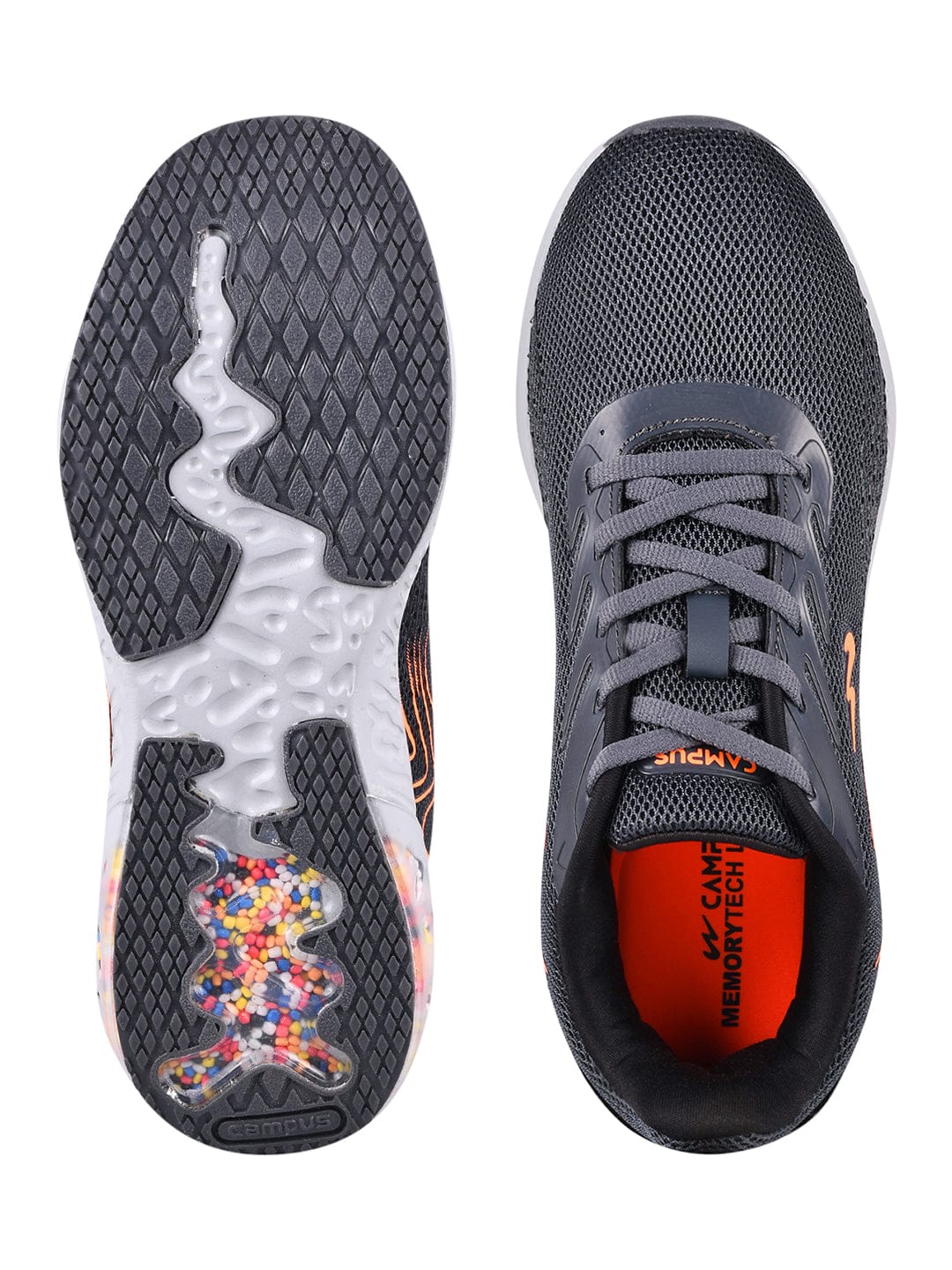 CAMP-FURRY CH Grey Child Running Shoes - Image 4