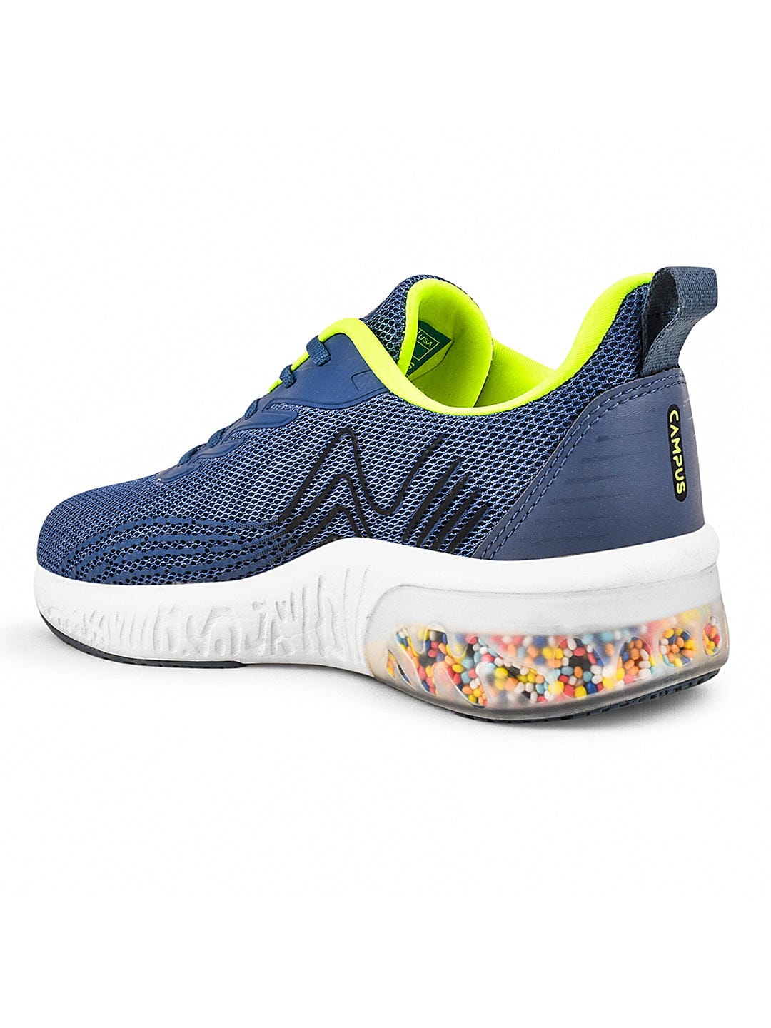 CAMP-FURRY CH Blue Child Running Shoes - Image 3