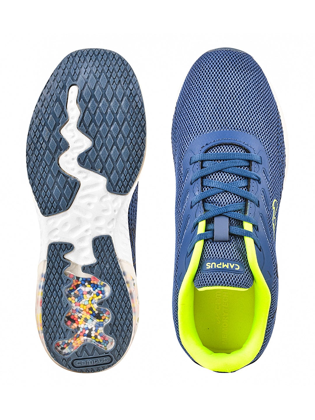 CAMP-FURRY CH Blue Child Running Shoes - Image 4