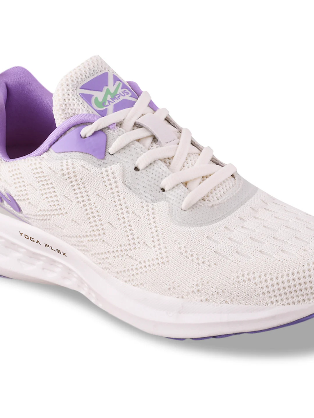 CAMP GABBIE White Women's Running Shoes - Image 4