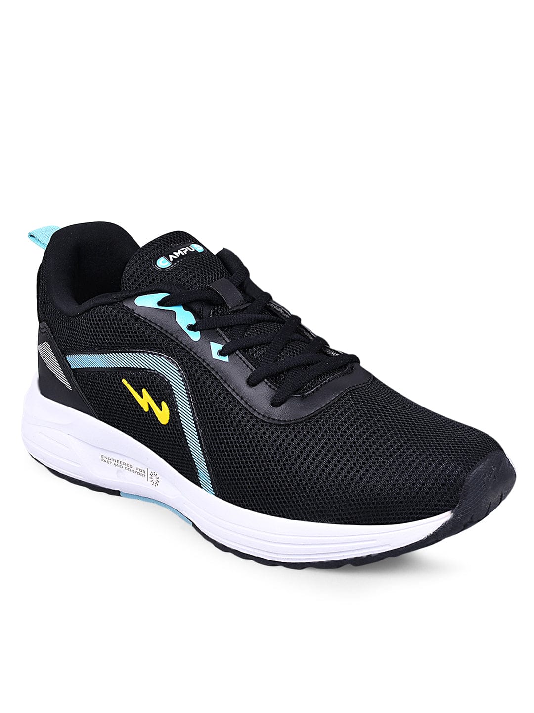 CAMP-GLACIER Black Men's Running Shoes - Image 2