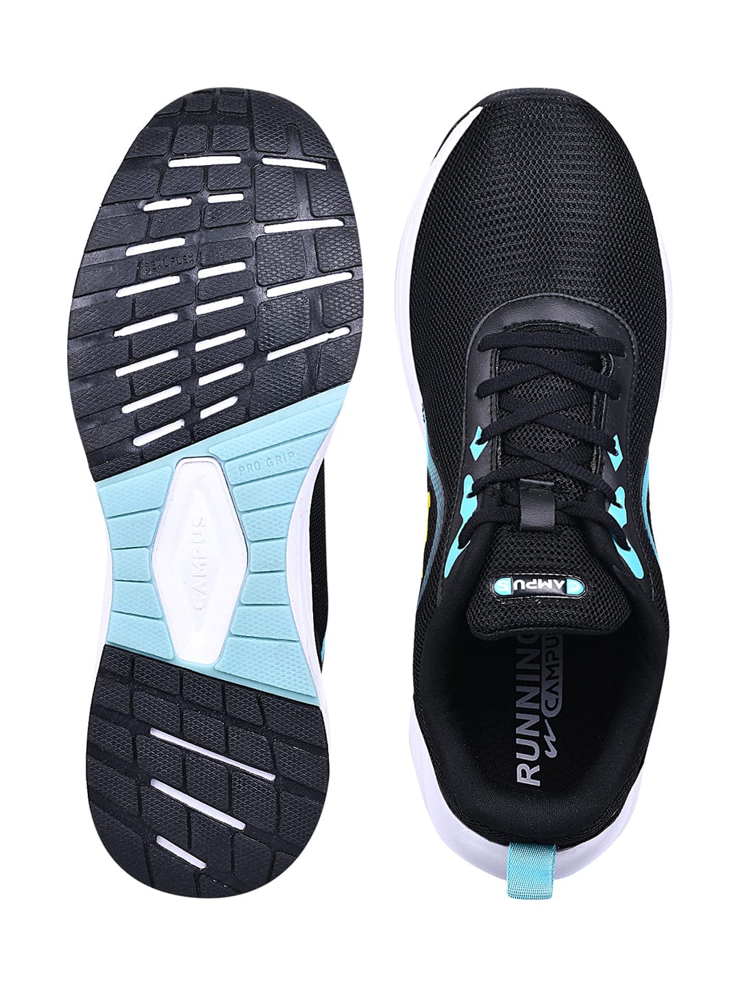 CAMP-GLACIER Black Men's Running Shoes - Image 4