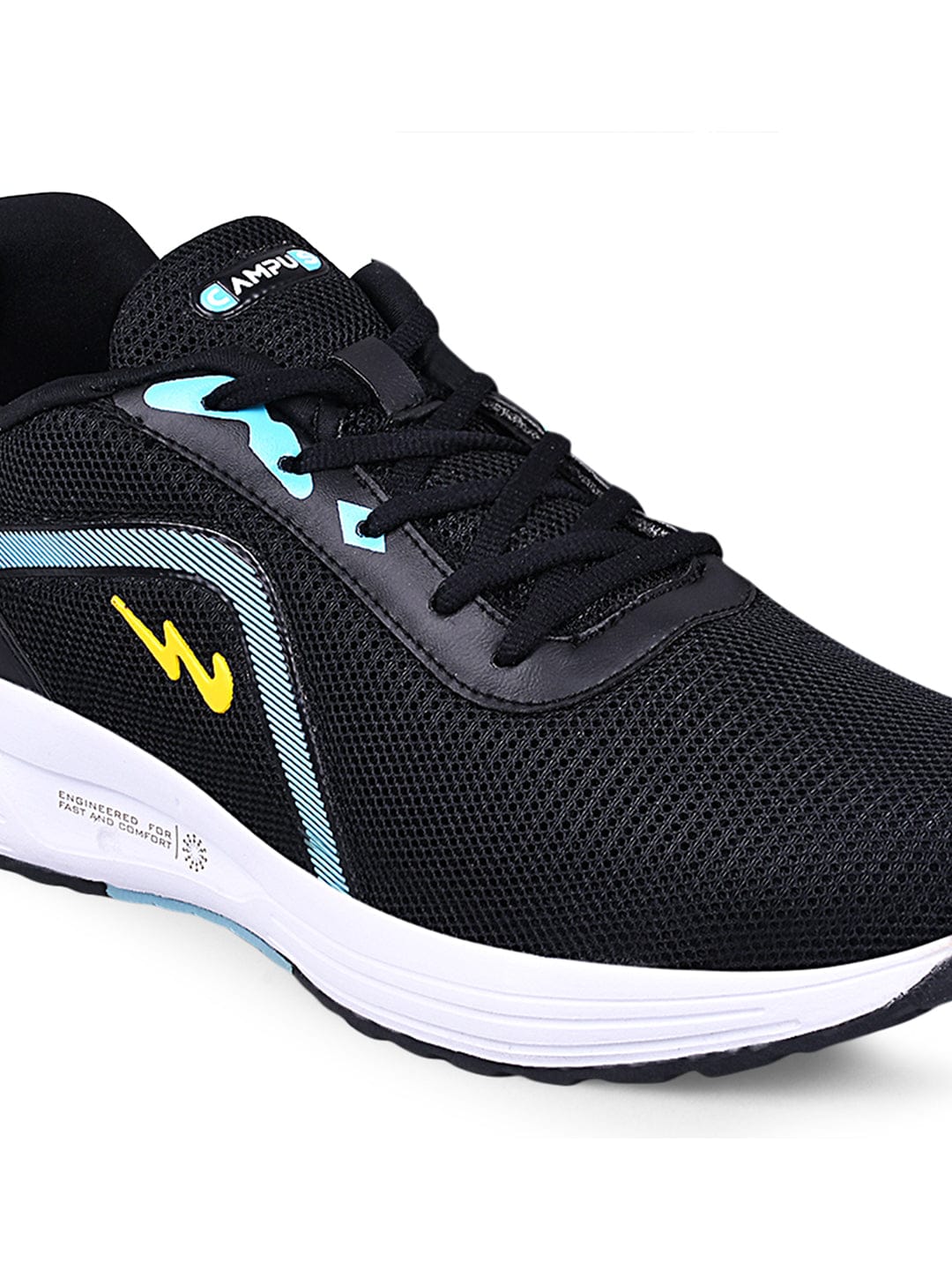 CAMP-GLACIER Black Men's Running Shoes - Image 5