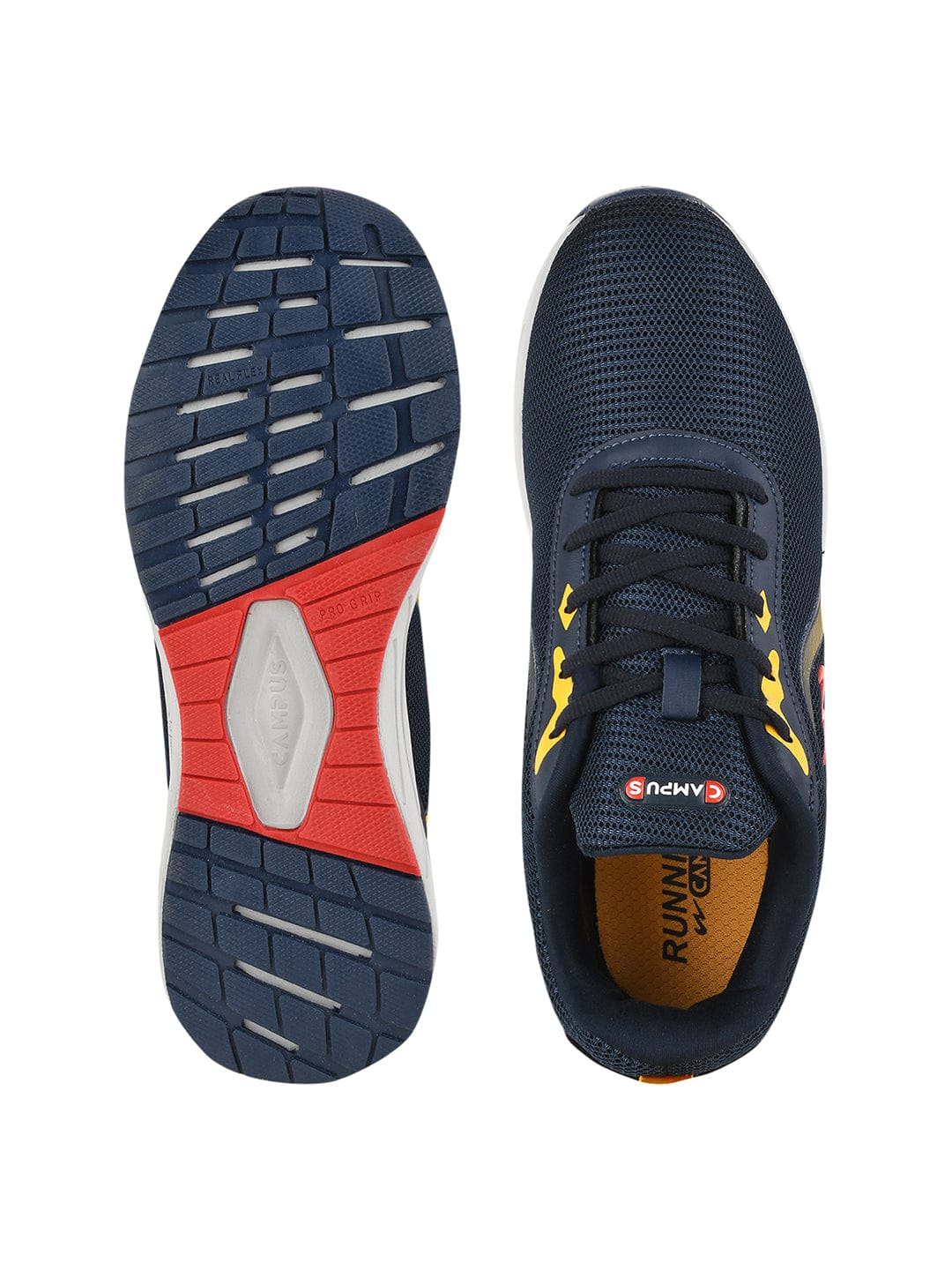 CAMP-GLACIER Navy Men's Running Shoes - Image 4