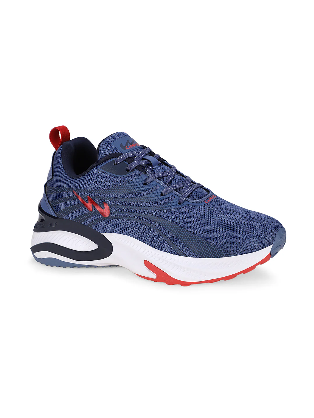 CAMP-GLOVE Blue Men's Running Shoes - Image 2