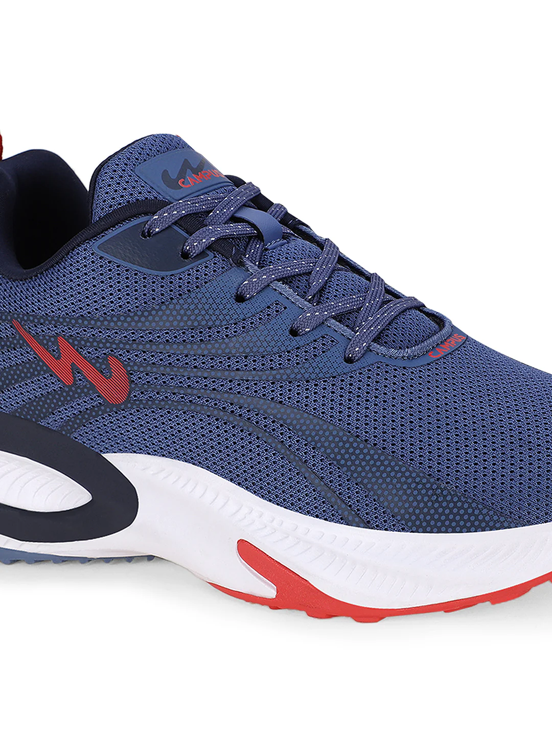CAMP-GLOVE Blue Men's Running Shoes - Image 4