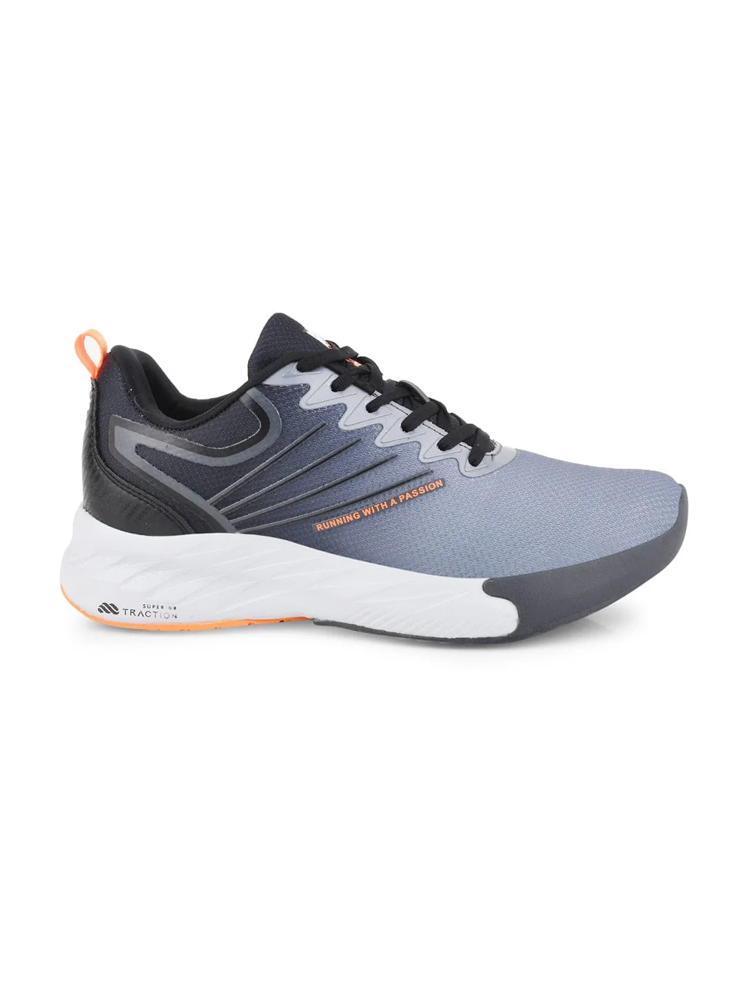 CAMP-GRAIN Grey Men's Running Shoes
