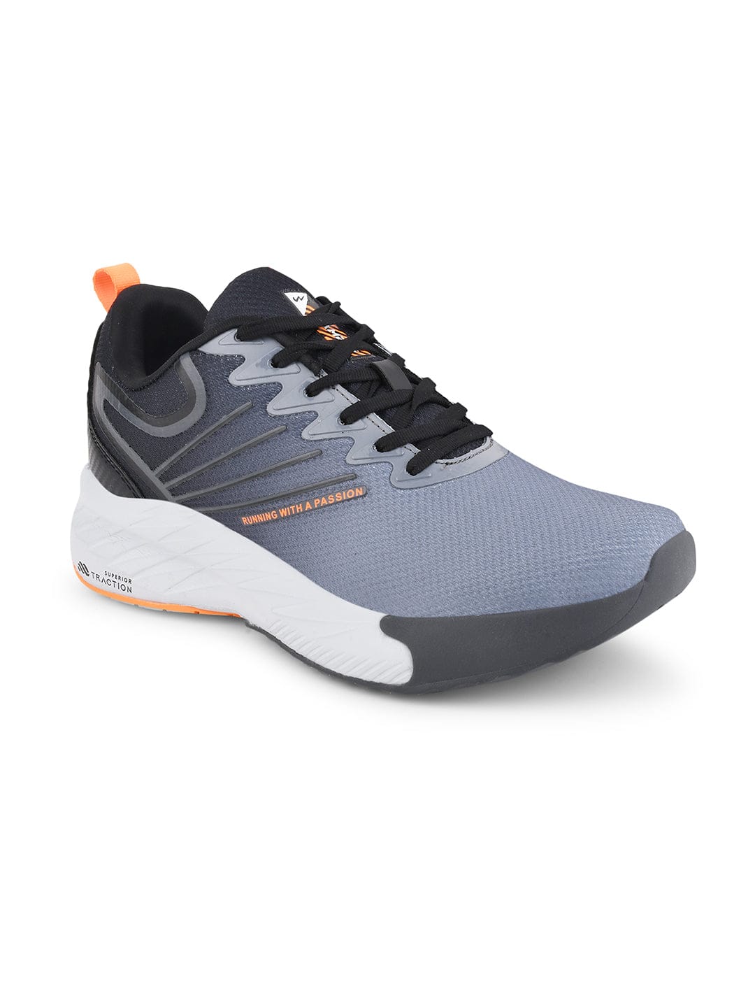 CAMP-GRAIN Grey Men's Running Shoes - Image 2