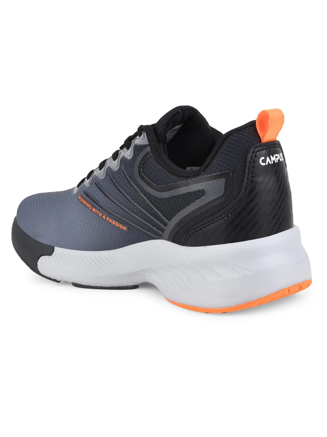 CAMP-GRAIN Grey Men's Running Shoes - Image 3